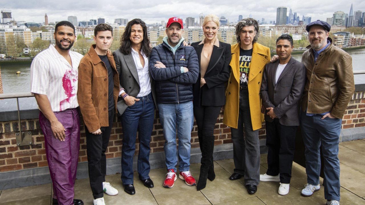 A photo call to promote the television series 'Ted Lasso' in London.