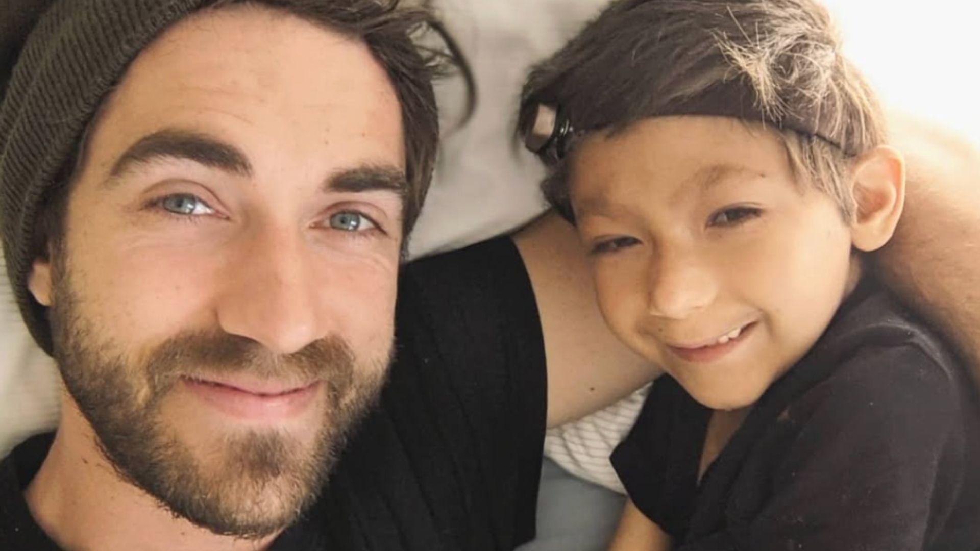 Single (83).Daniel Coleman and his son Isaac.