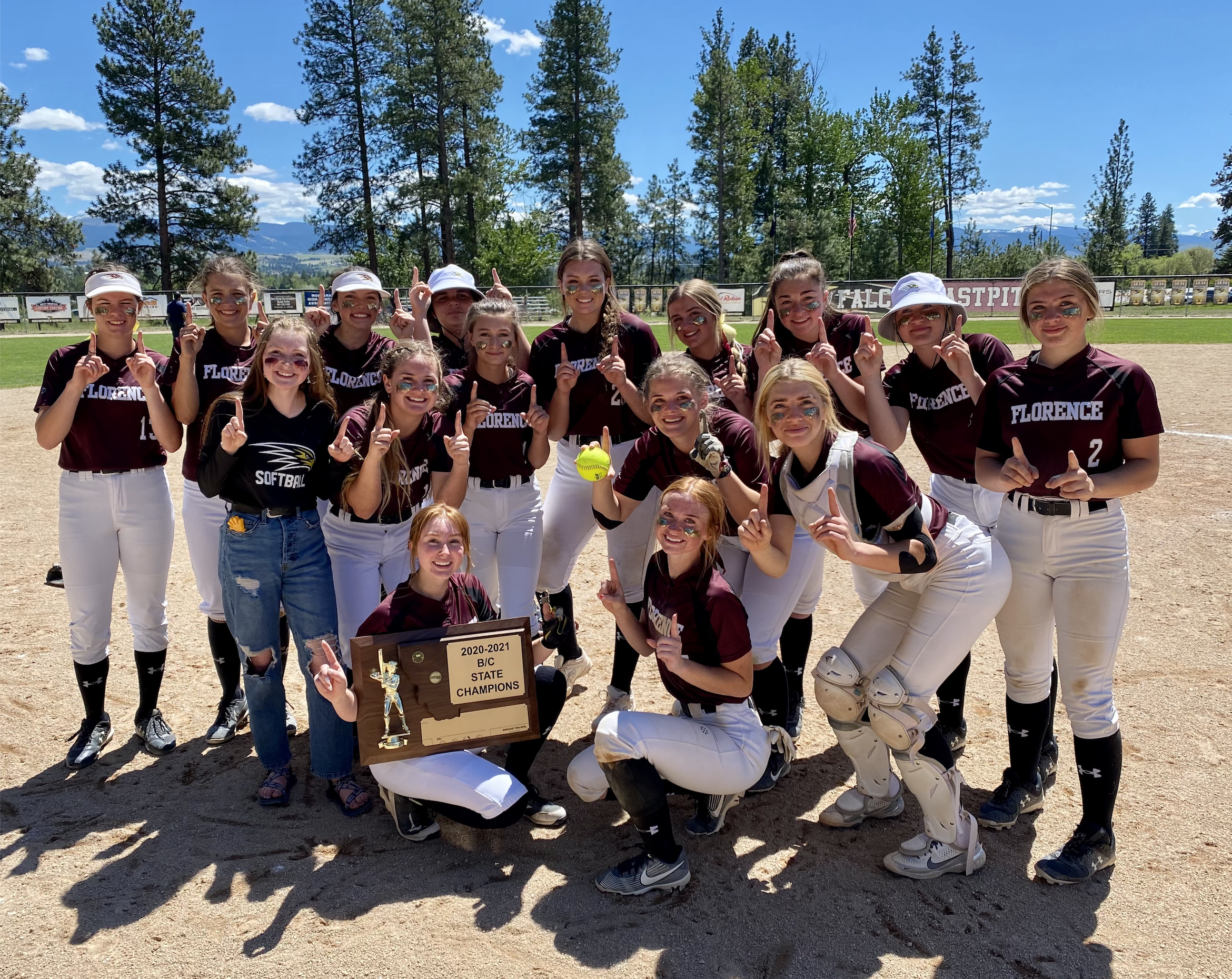 Florence-Carlton wins 2021 State B/C Softball Title