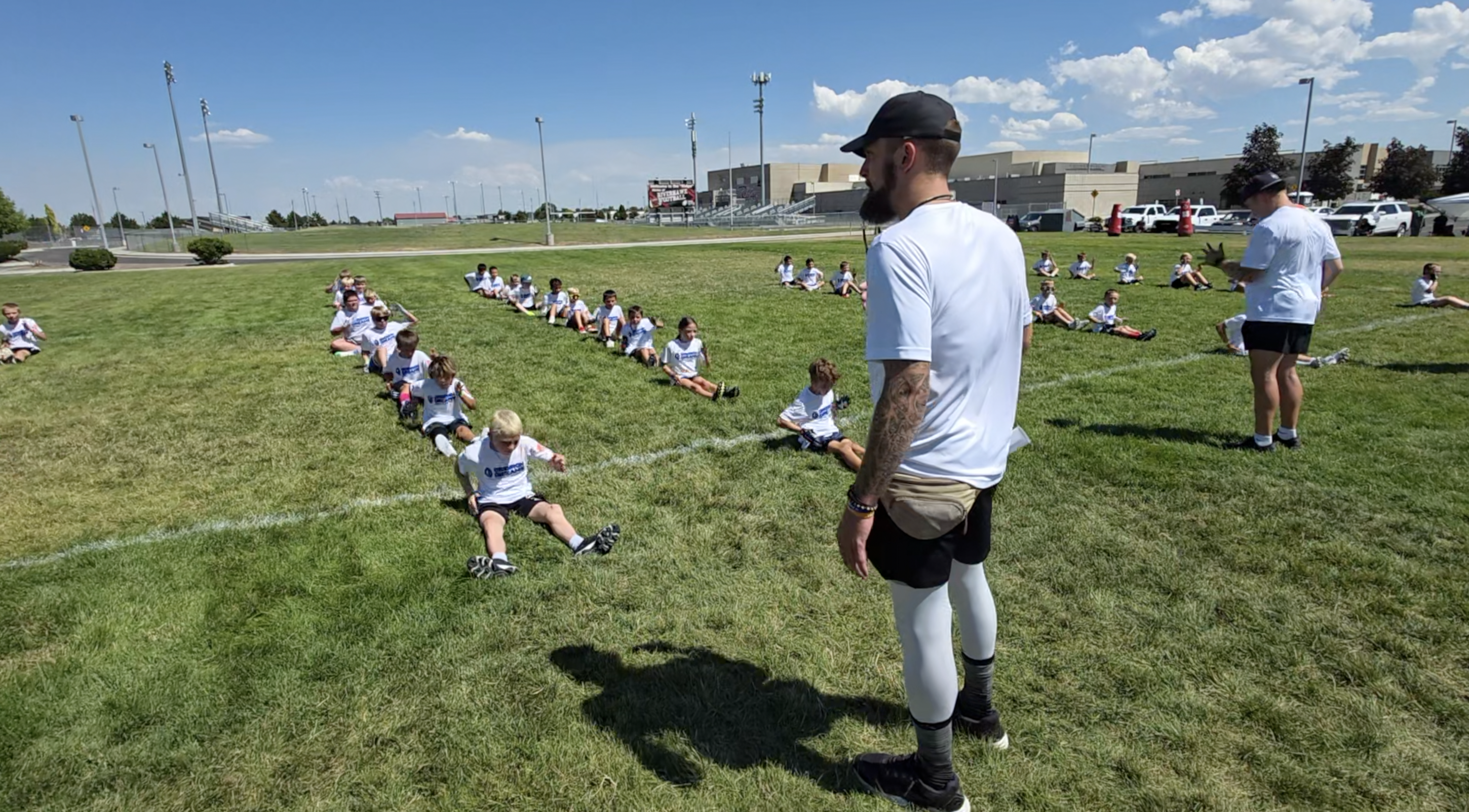 Current and former BSU players help Magic Valley football players level up their game