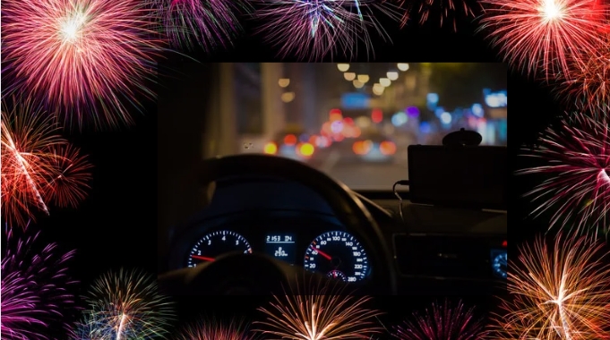 fireworks driving