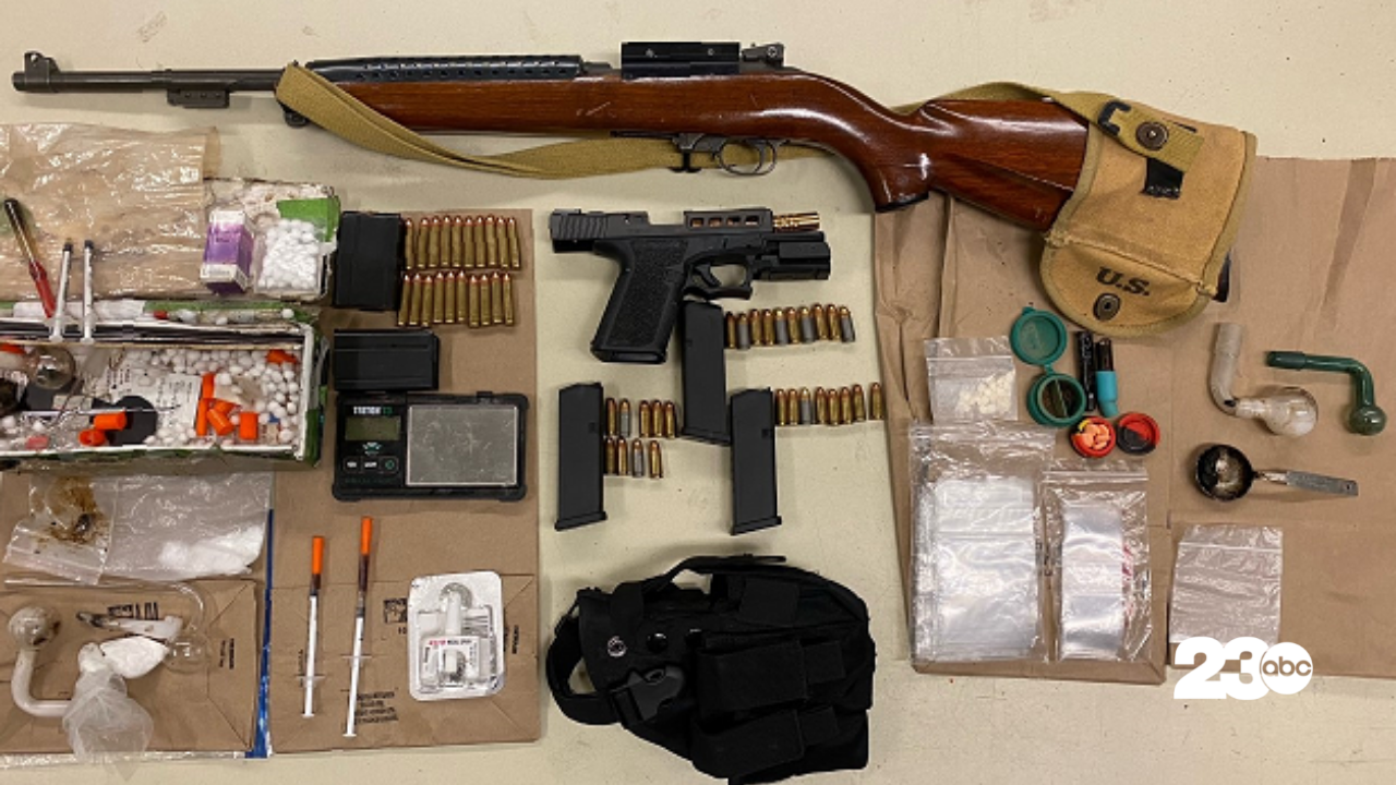KCSO: Five suspects arrested on firearms, drug charges in Bodfish