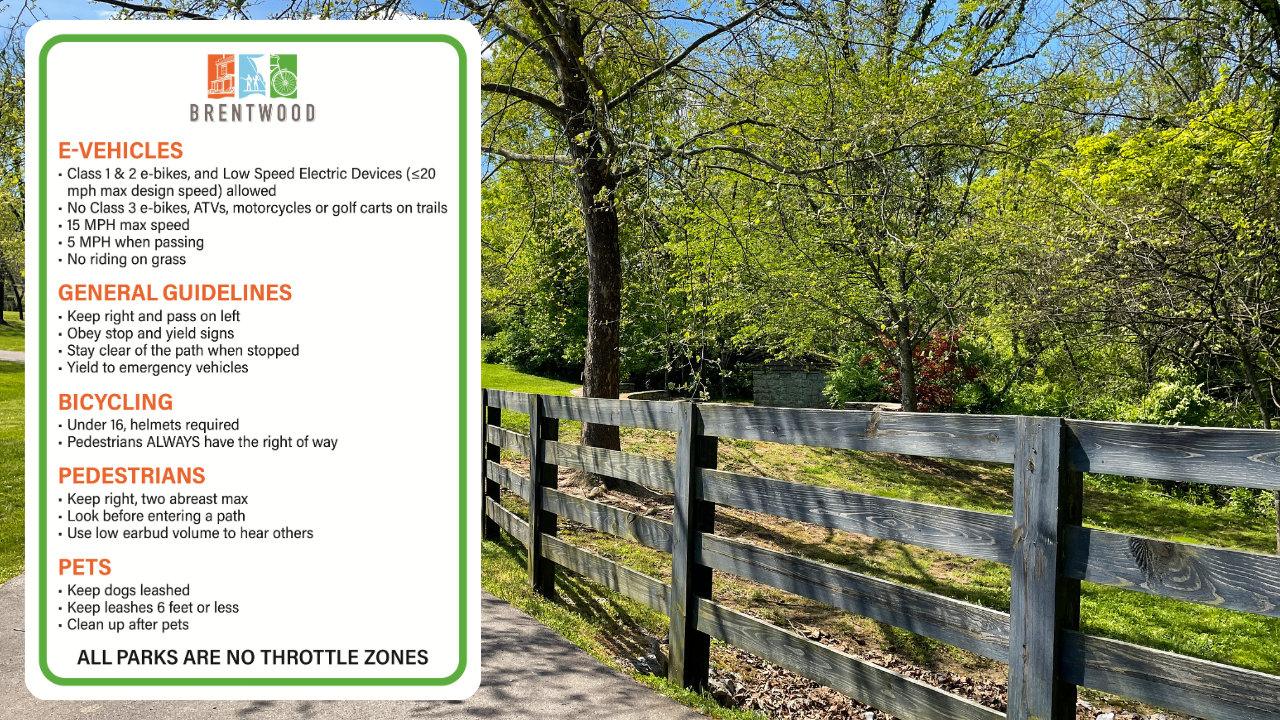 Brentwood launching new e-bike safety guidelines for park trails