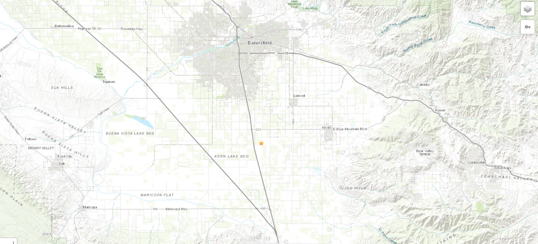 Lamont Earthquake, June 16, 2022