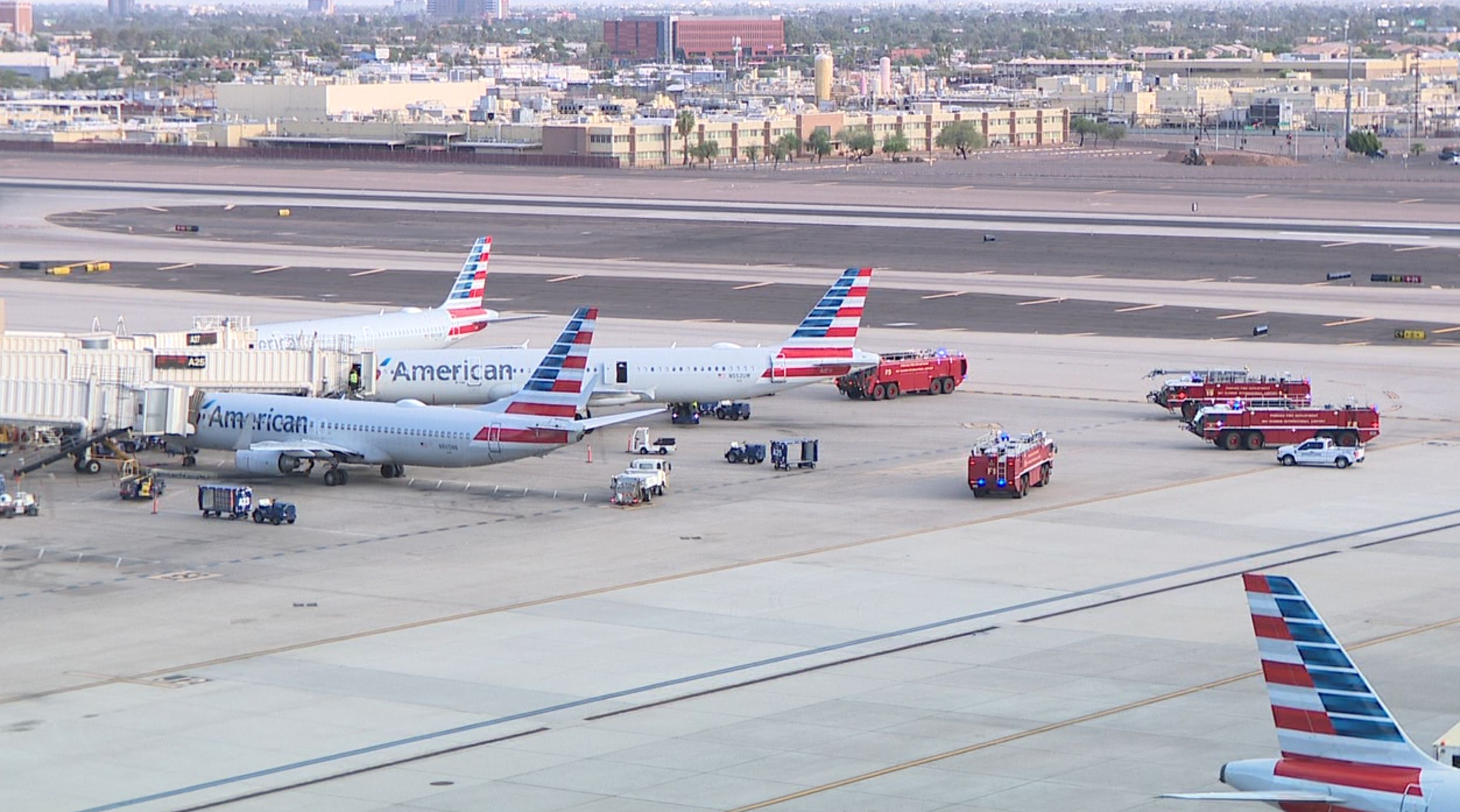 American Airlines emergency landing at Sky Harbor