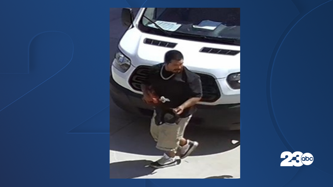 Bakersfield Police seek help identifying suspect in catalytic converter theft