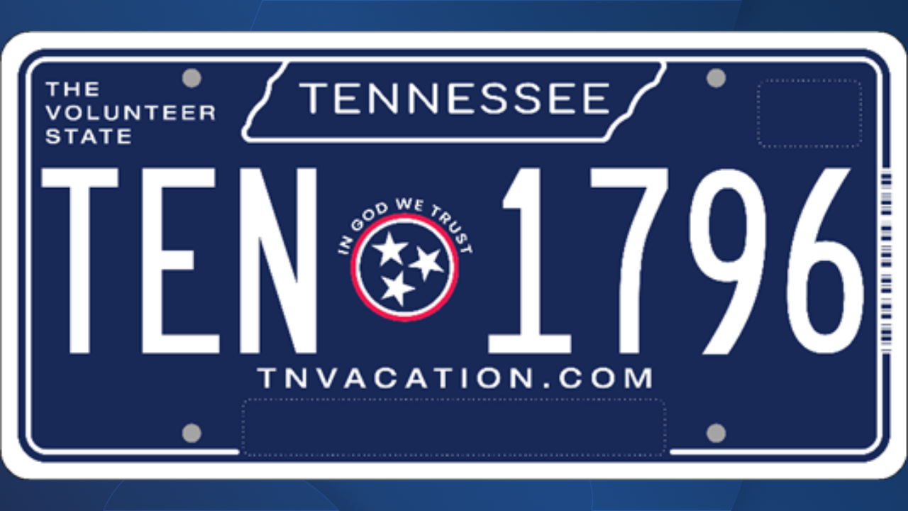 new license plate