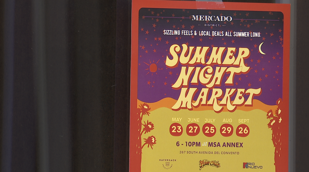 Summer Night Market at Mercado District