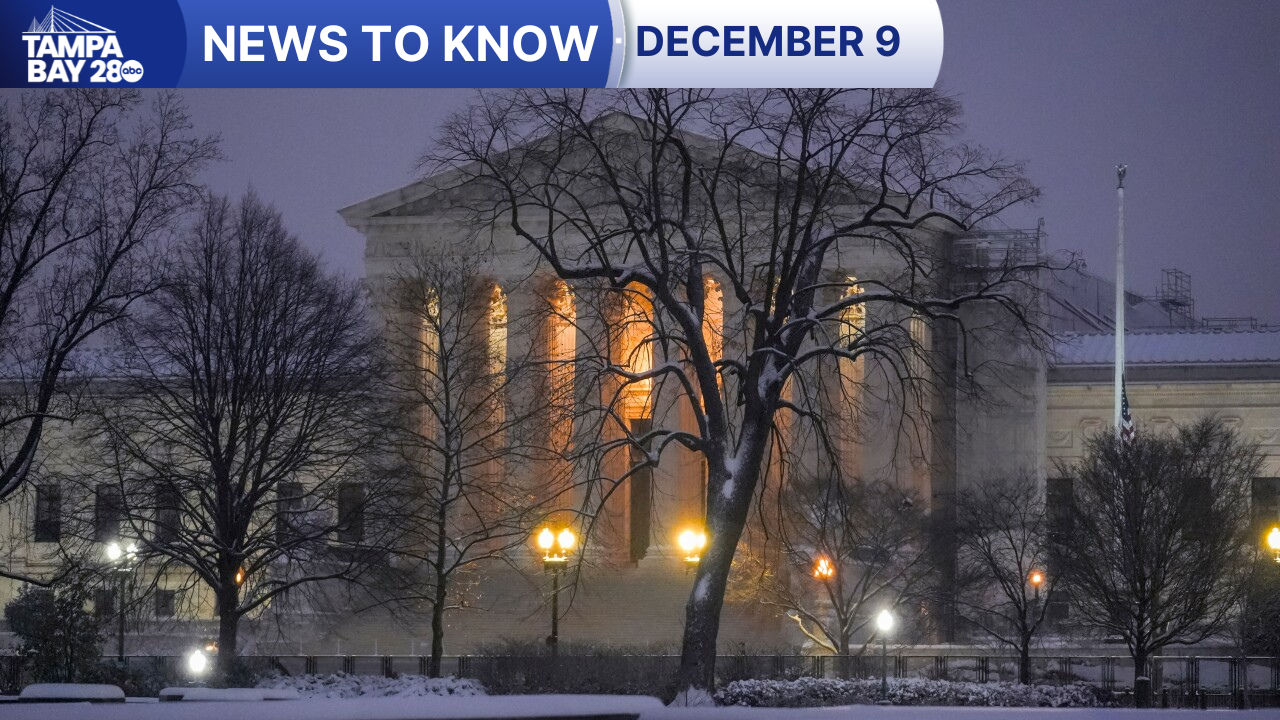 News to know Dec. 9