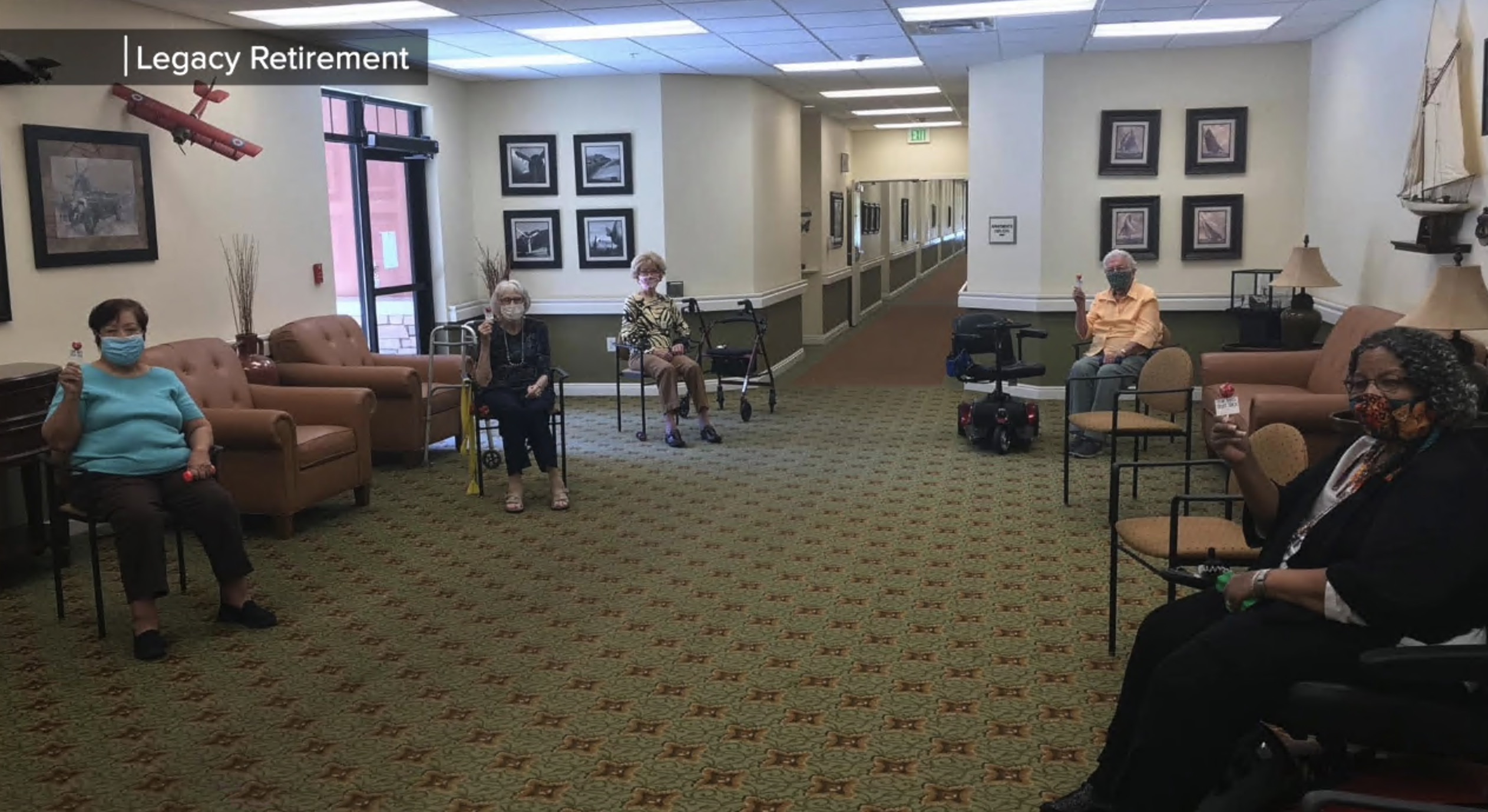 Valley seniors at Legacy Retirement 