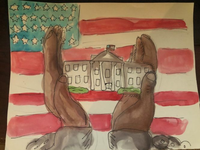 Artwork from 9 year old in Detroit
