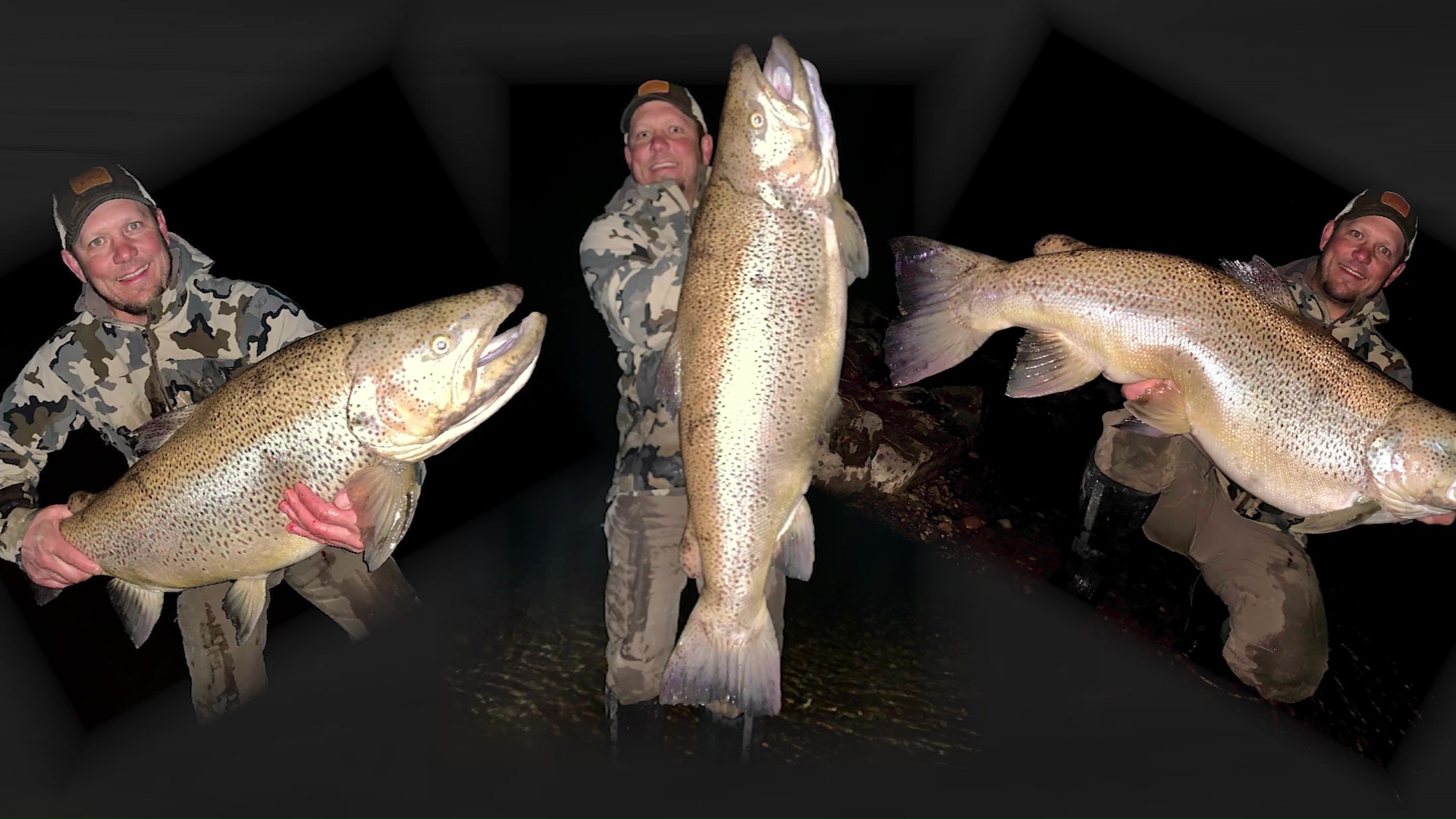 Robbie Dockter and his record-breaking brown trout