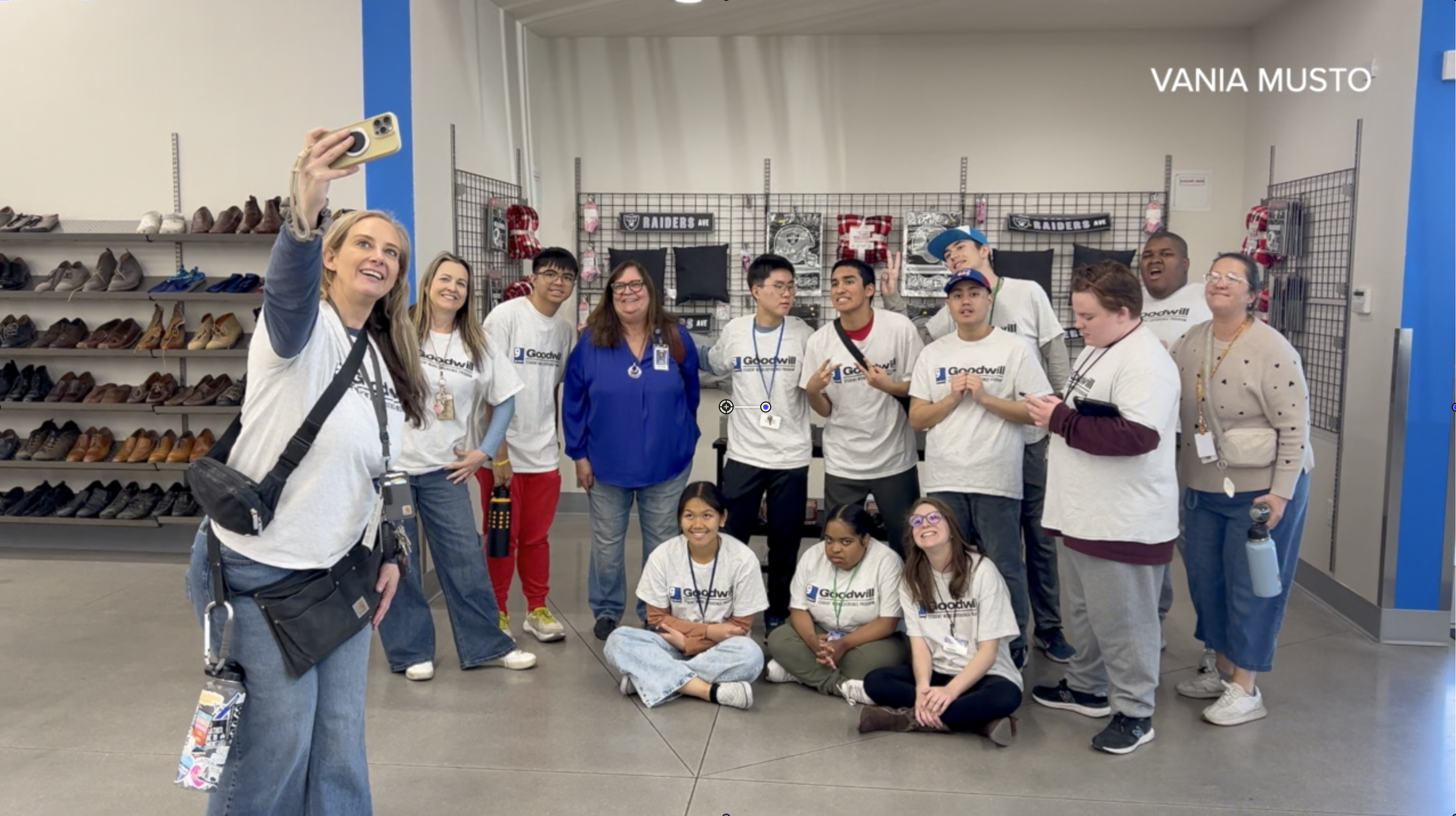 Special education students from Coronado High School gain work skills at Raiders Way Goodwill through a program serving 583 students from 34 schools.