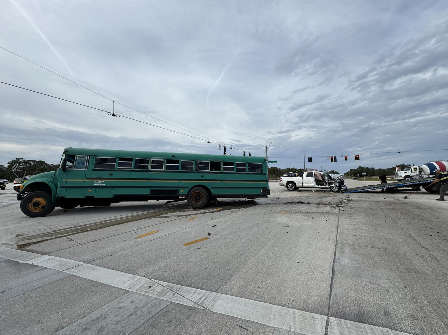 Bus crash in Hernando County