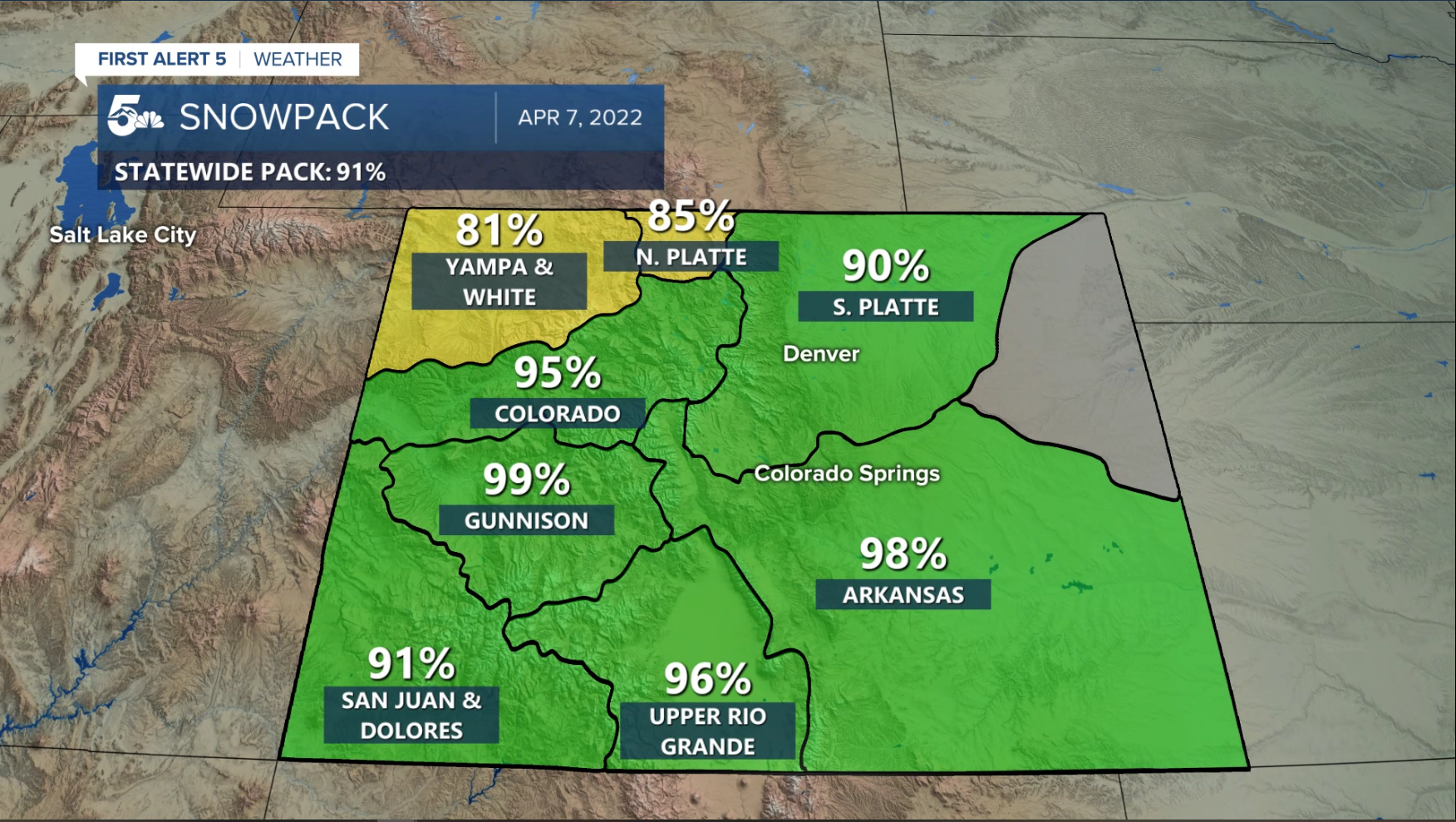 snowpack as of april 7 2022