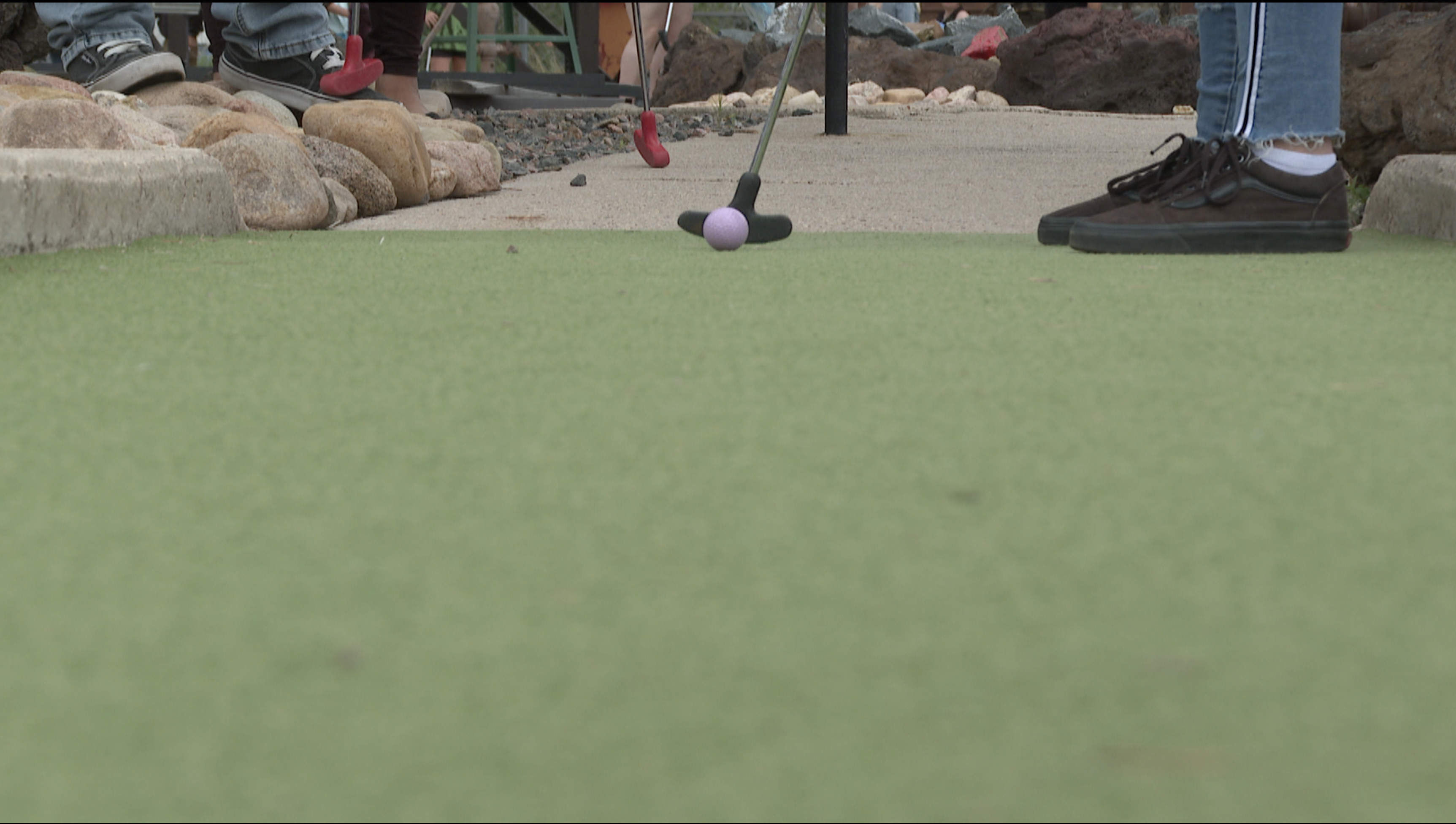 Mini golf at Gold Mine Mini Golf 