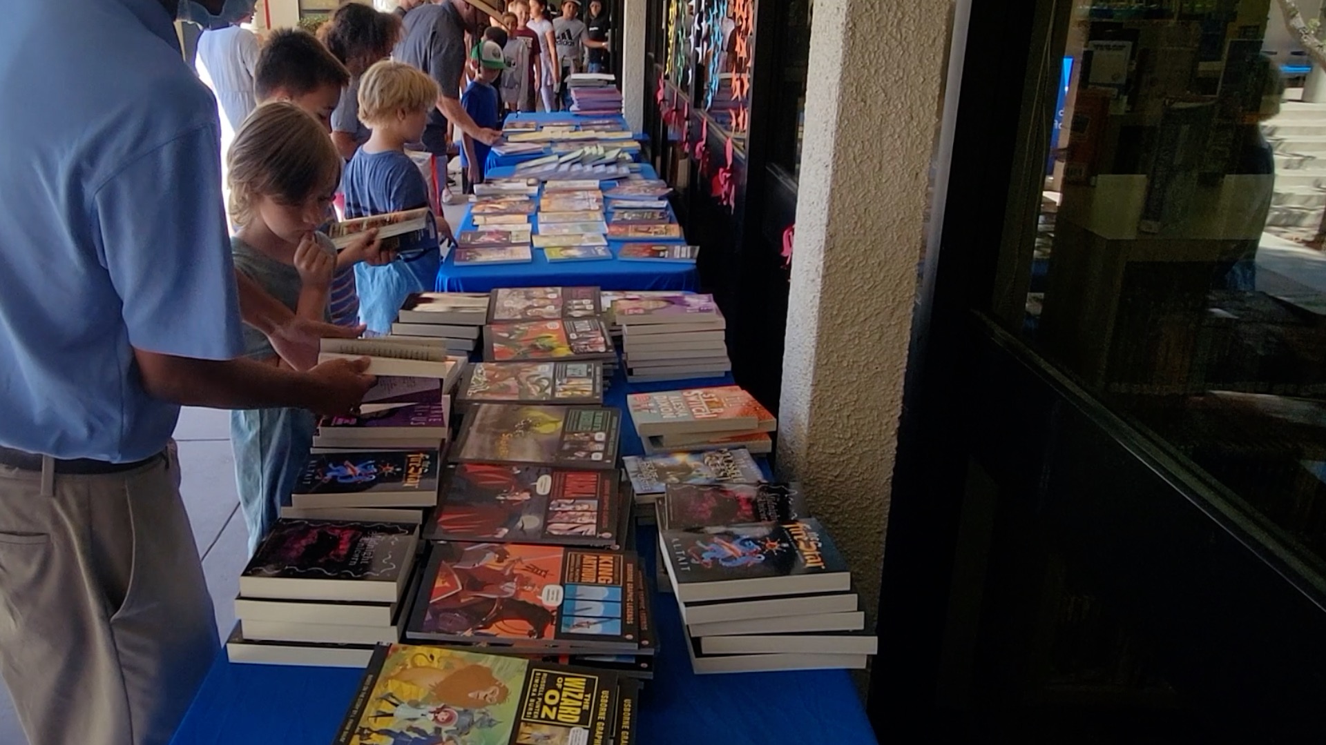 Free book fair at Escondido elementary school