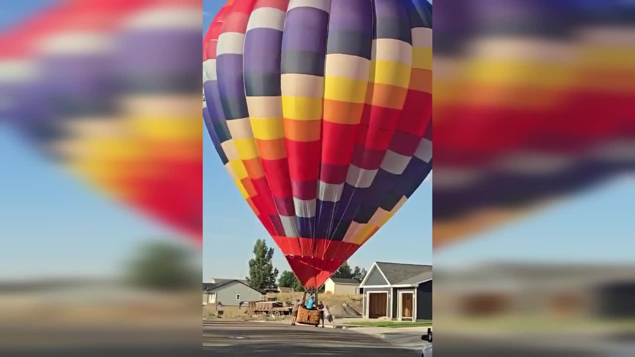 Hot Air Balloon in Cherry Creek 