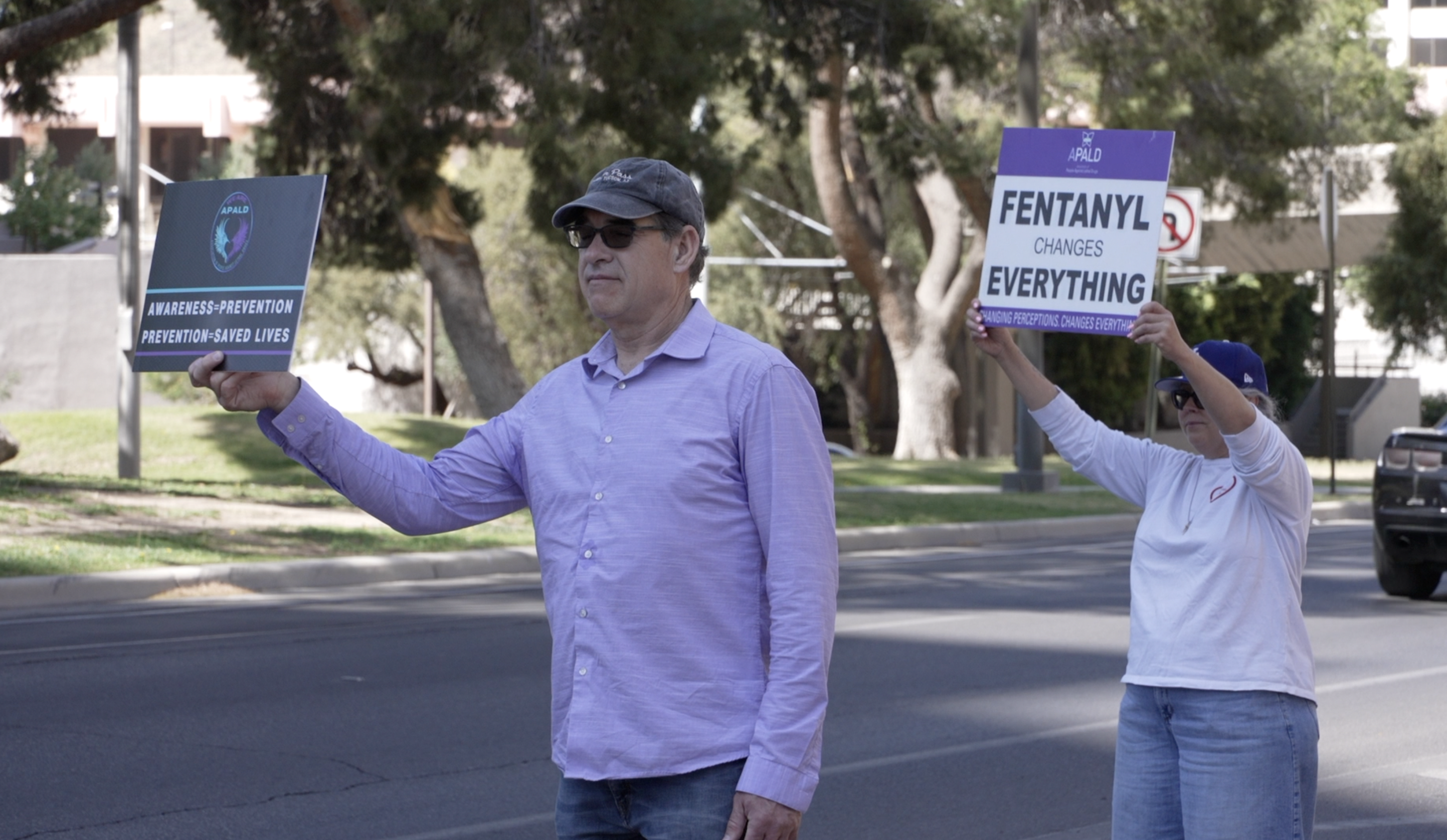 Fentanyl dangers rally