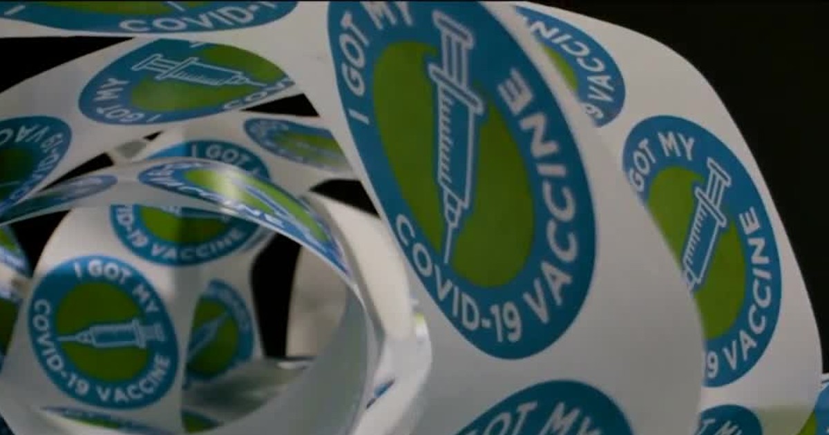 COVID Vaccine Sticker Booster Generic 