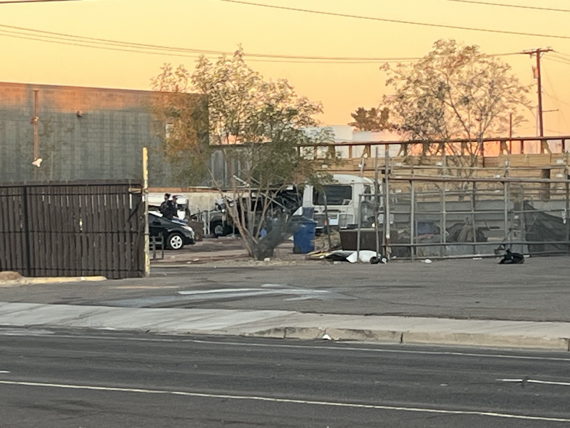 Mesa trailer fire 1-10-25
