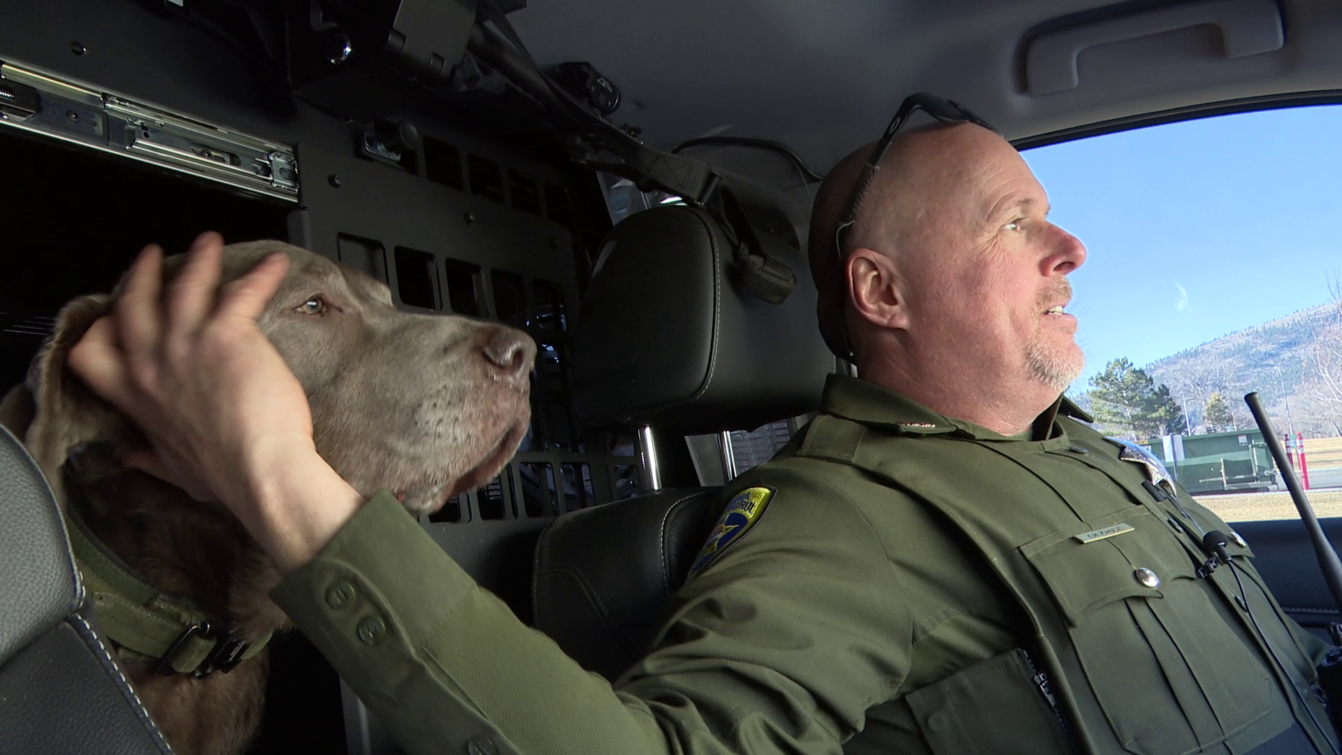 MHP trooper and K9 work to keep people safe