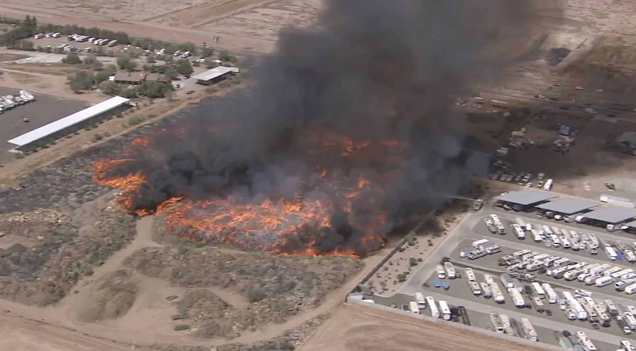 Mesa mulch fire