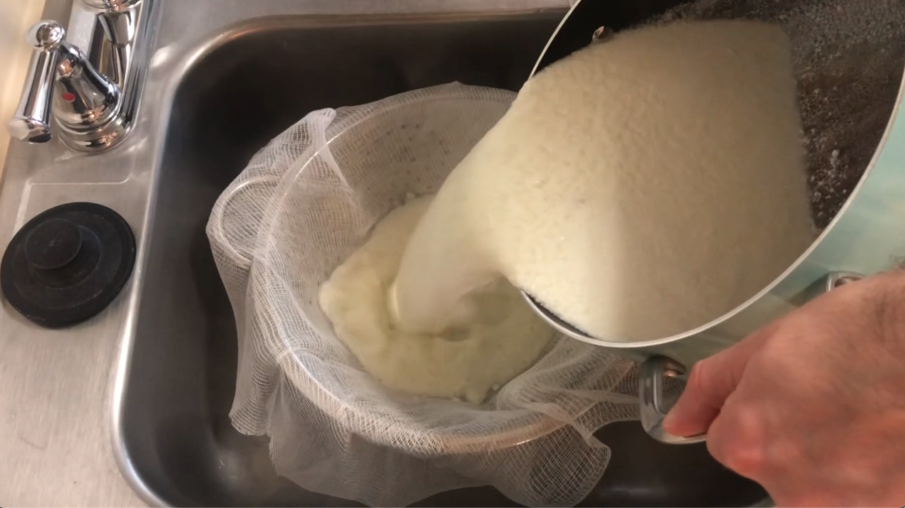 Science Sundays, Making Cream Cheese