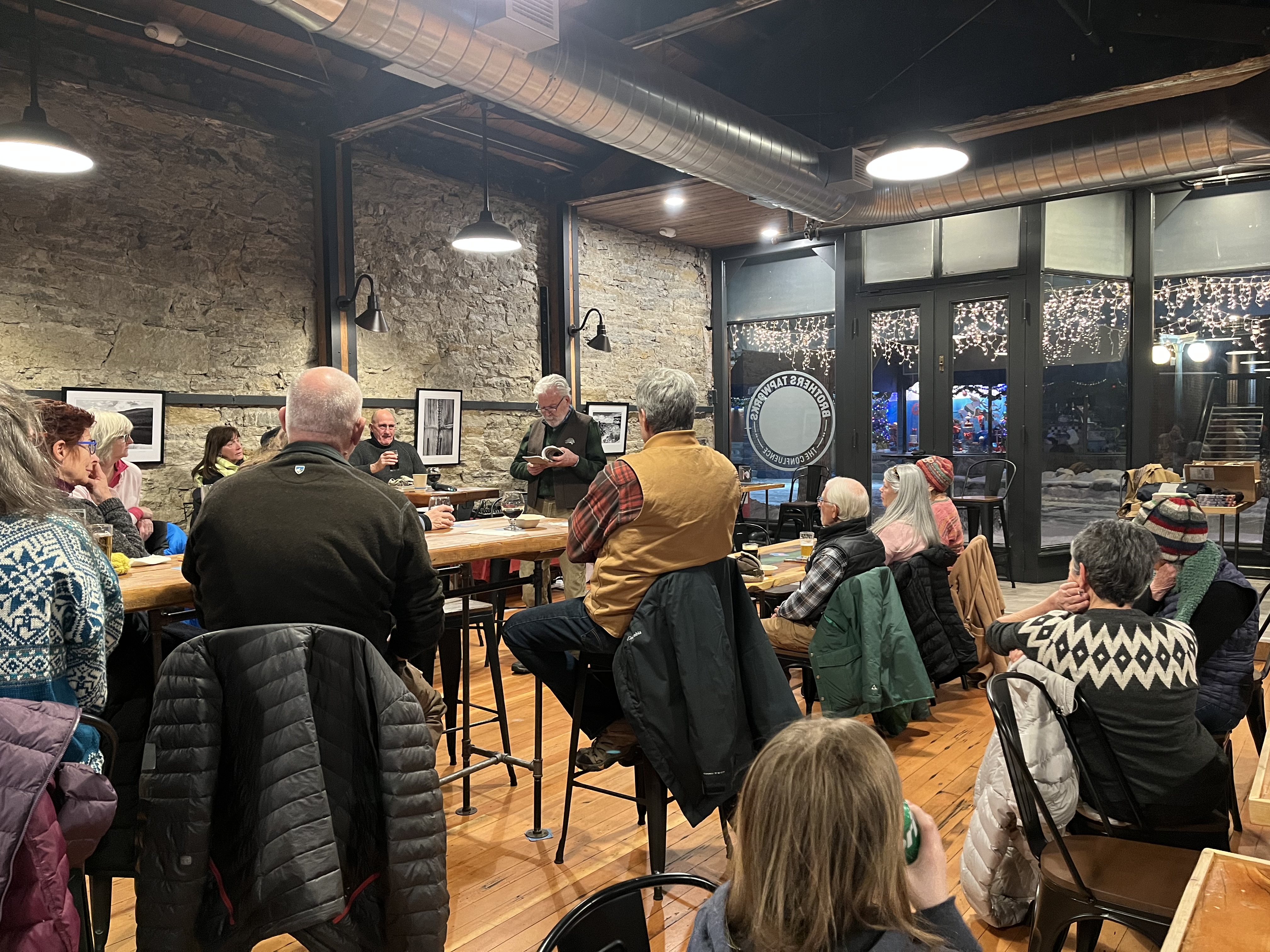 Two Helena authors do reading at Brothers Tapworks - Vimarsana News