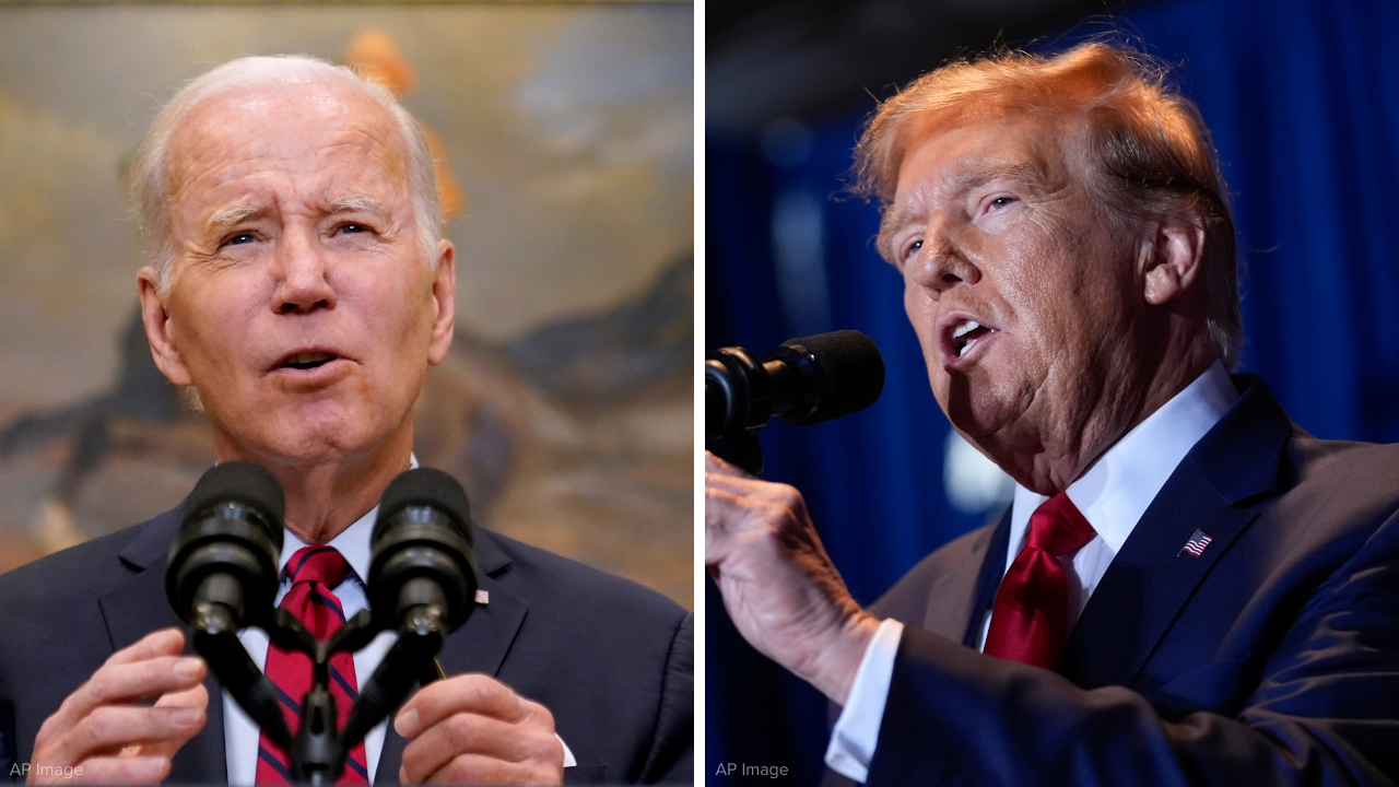 Joe Biden and Donald Trump