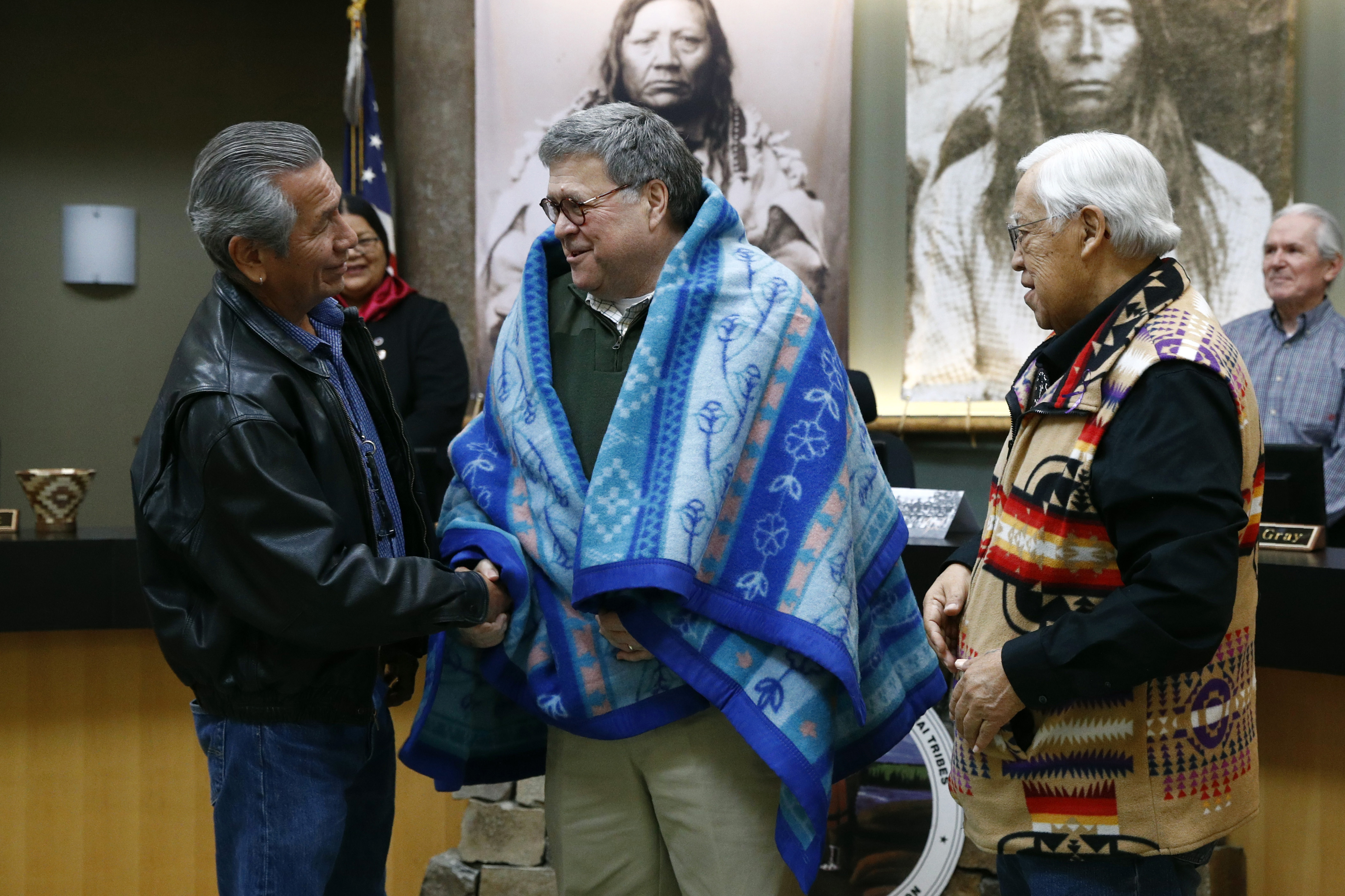 William Barr, Tony Incashola, Vernon Finley