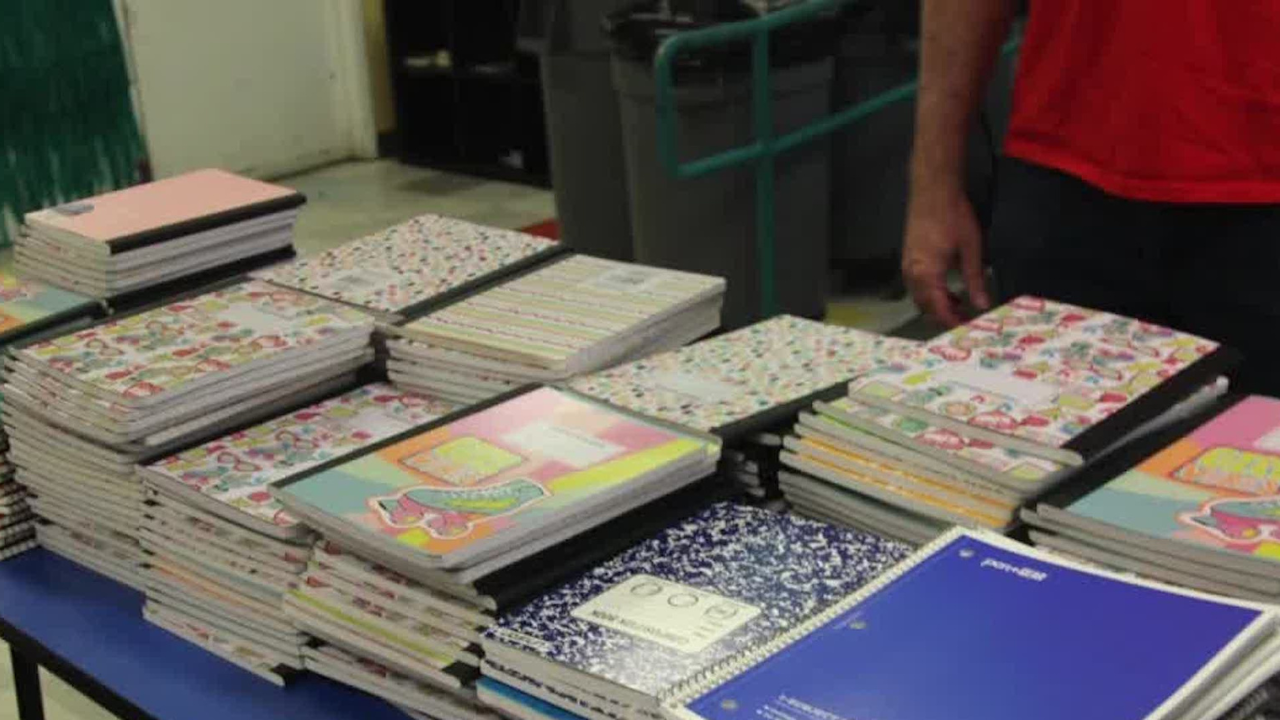 School supplies (FILE)