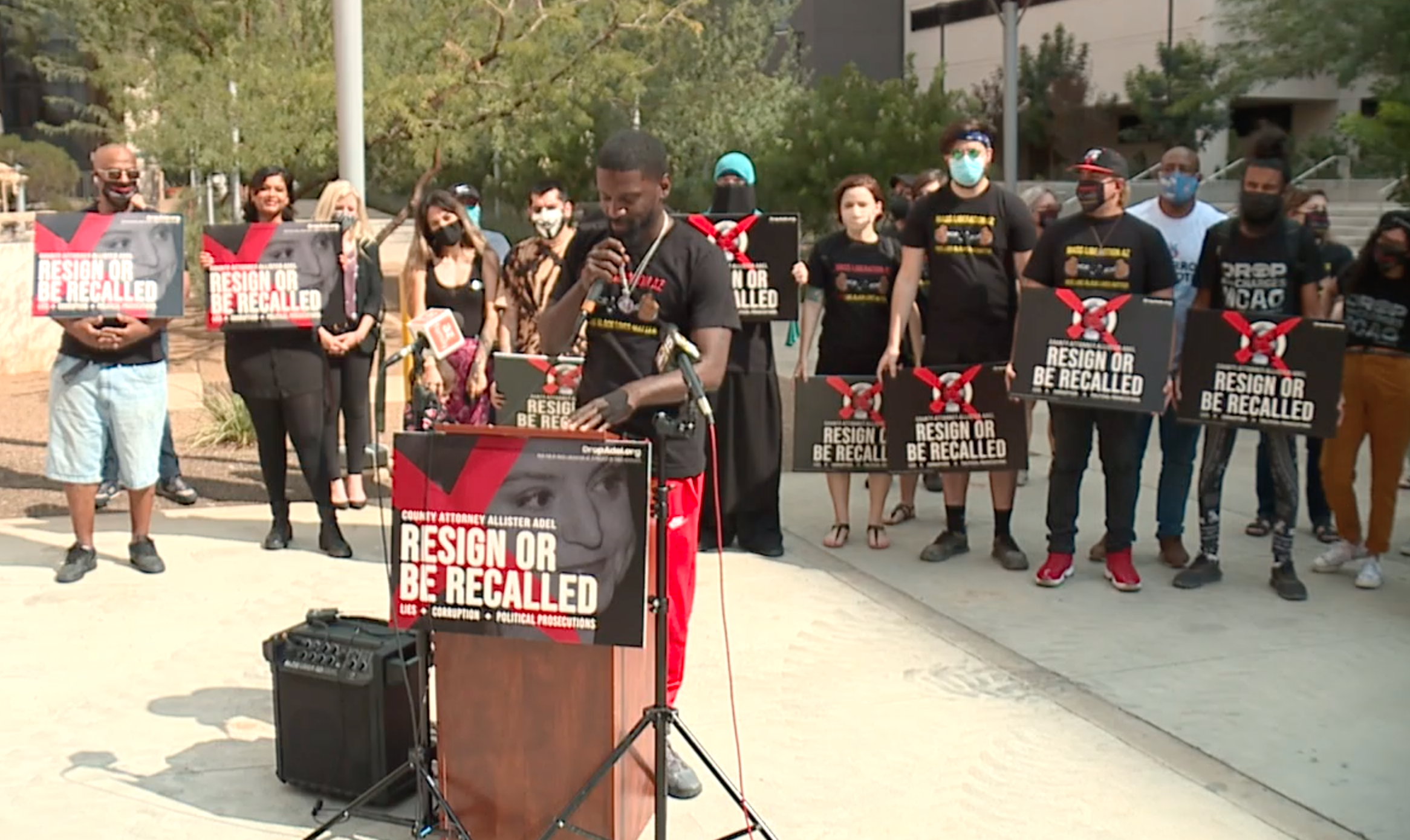 Allister Adel ‘Resign or Be Recalled’ campaign