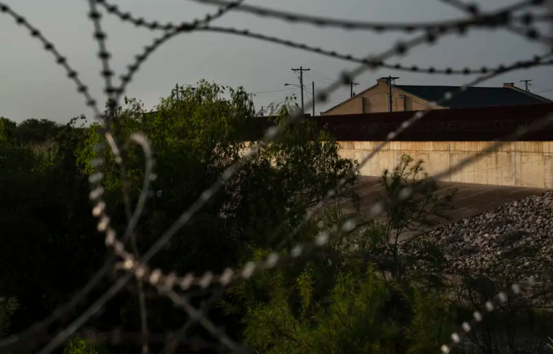 A man is dead after he shot at a border patrol station in McAllen.