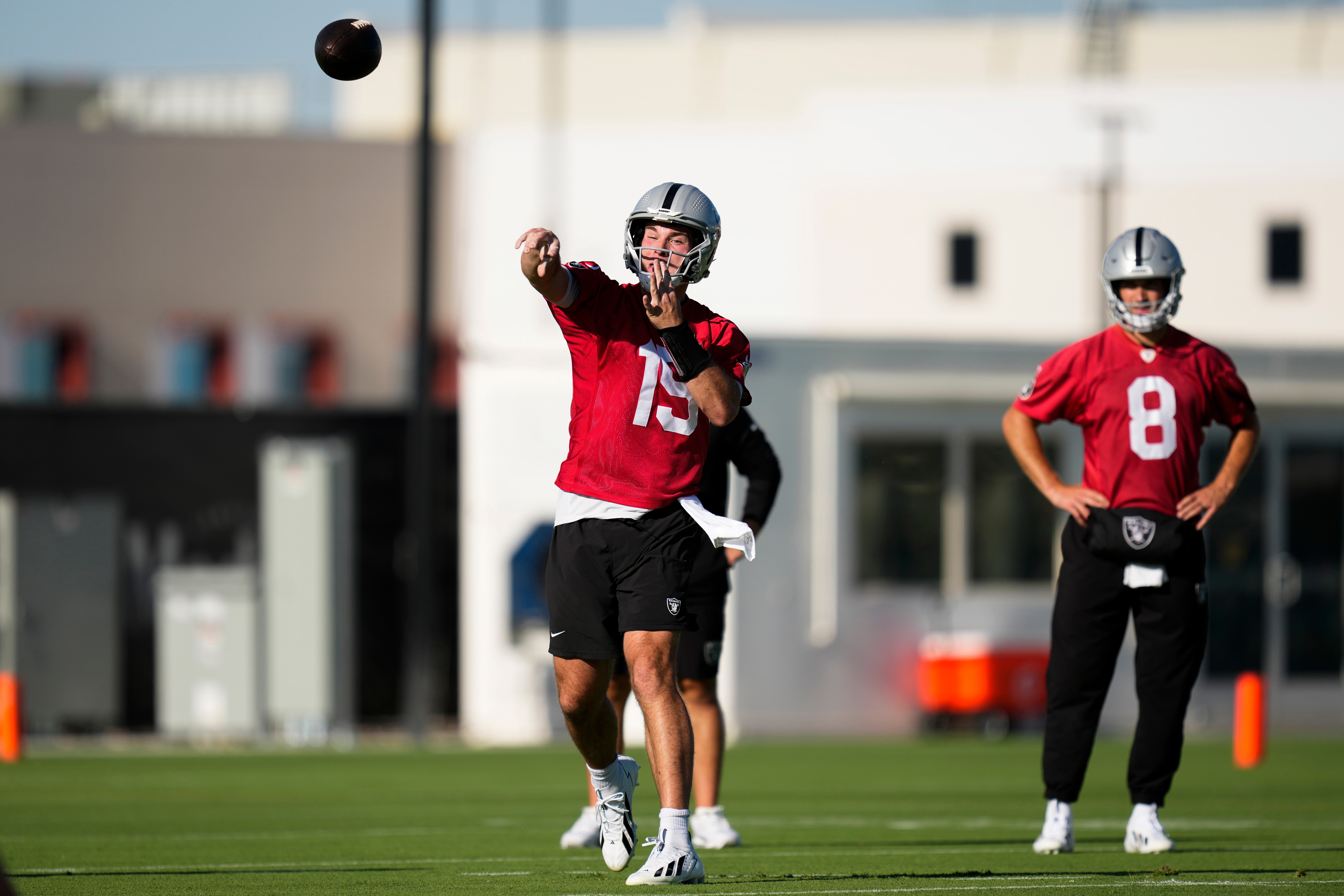 Raiders Camp Football