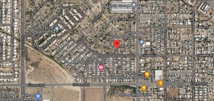 Southside homicide map