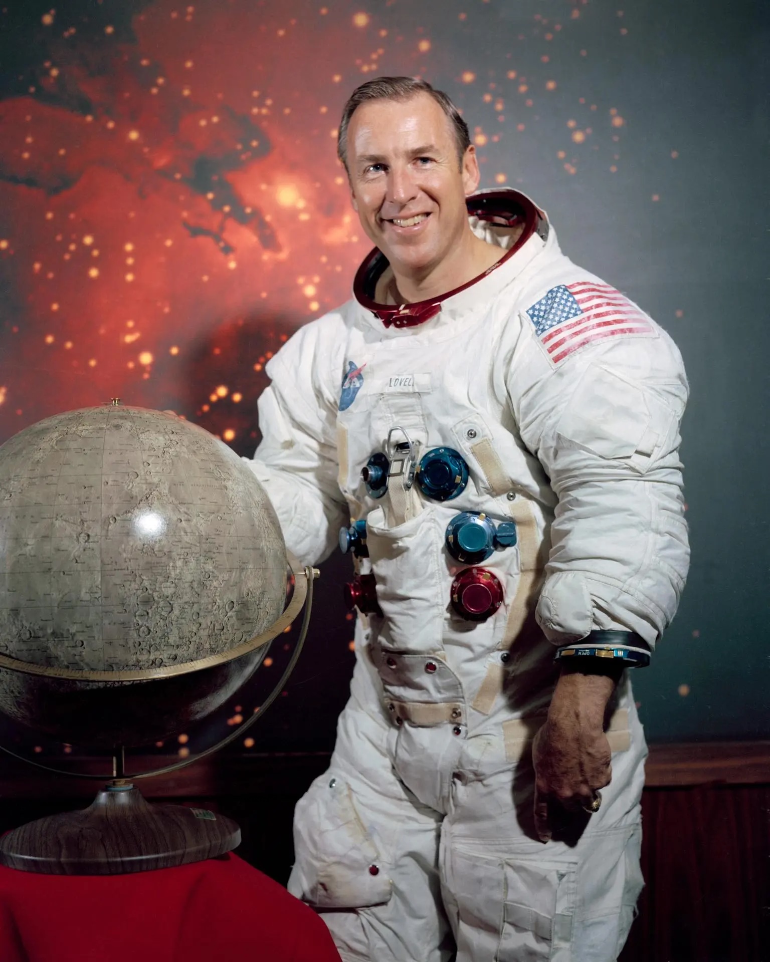 Portrait of NASA astronaut Jim Lovell