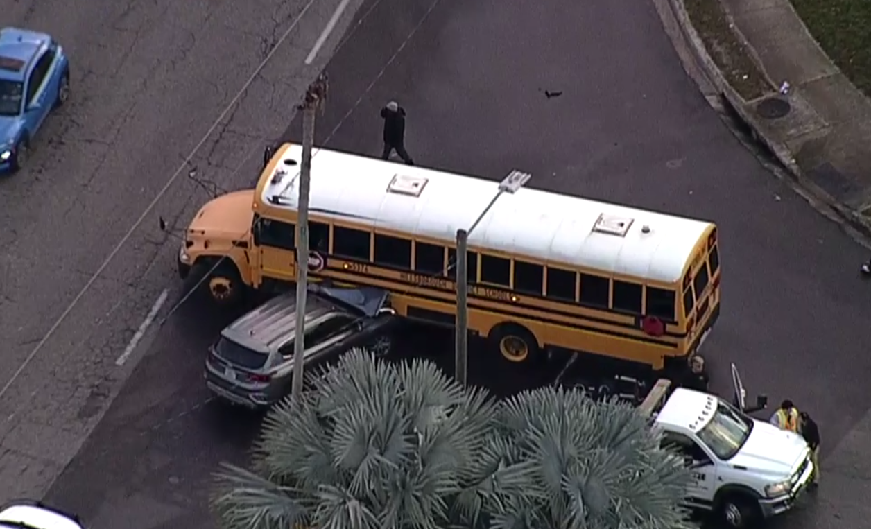 Tampa School Bus Accident on 2/5