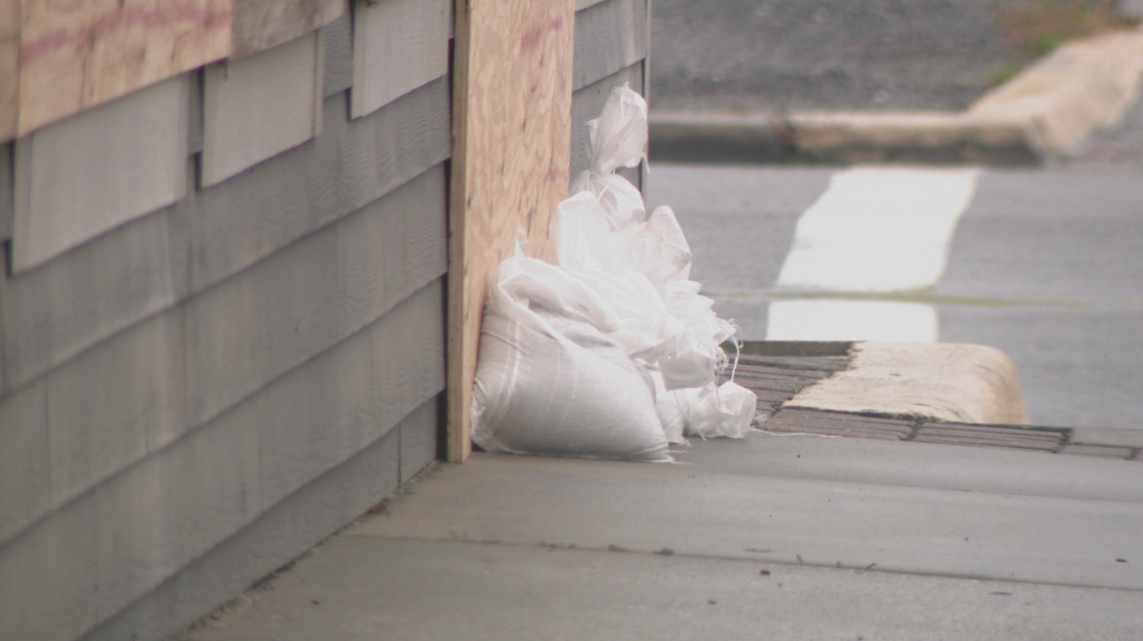 Sandbags in Perry to prepare for Helene - Credit: Blake Blanchard 