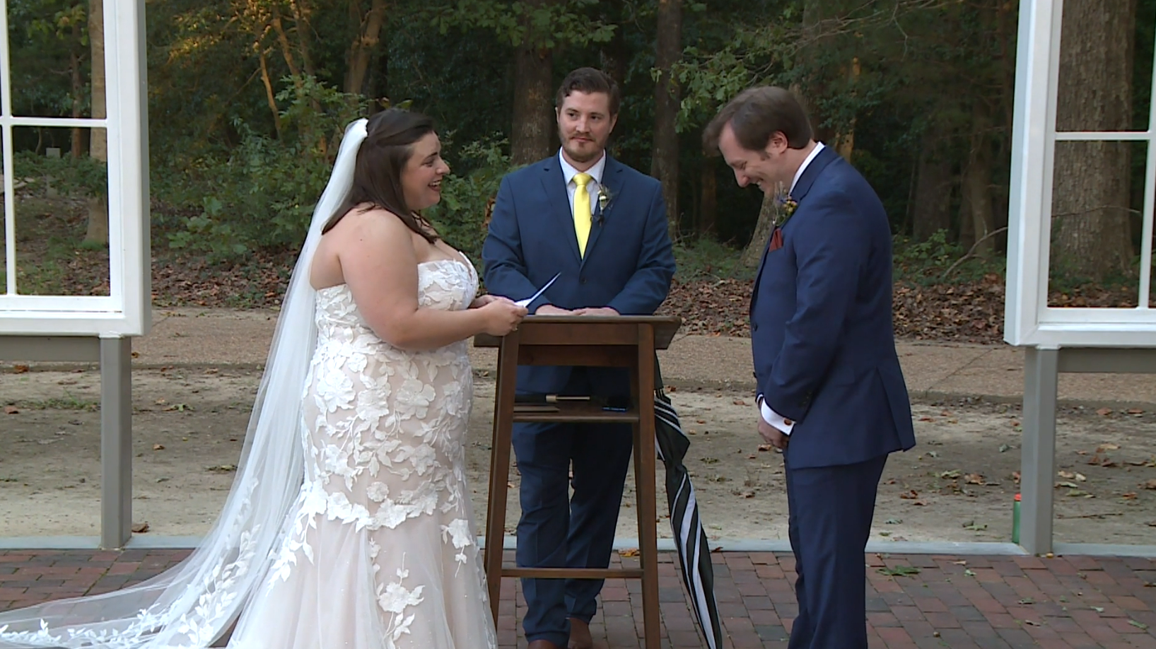 Not even a Category 4 hurricane could stop this Virginia couple from tying the knot: 'I didn't want to wait'