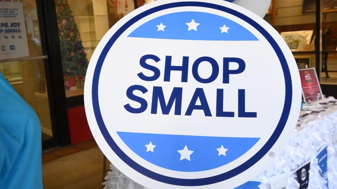 Small Business Saturday sign