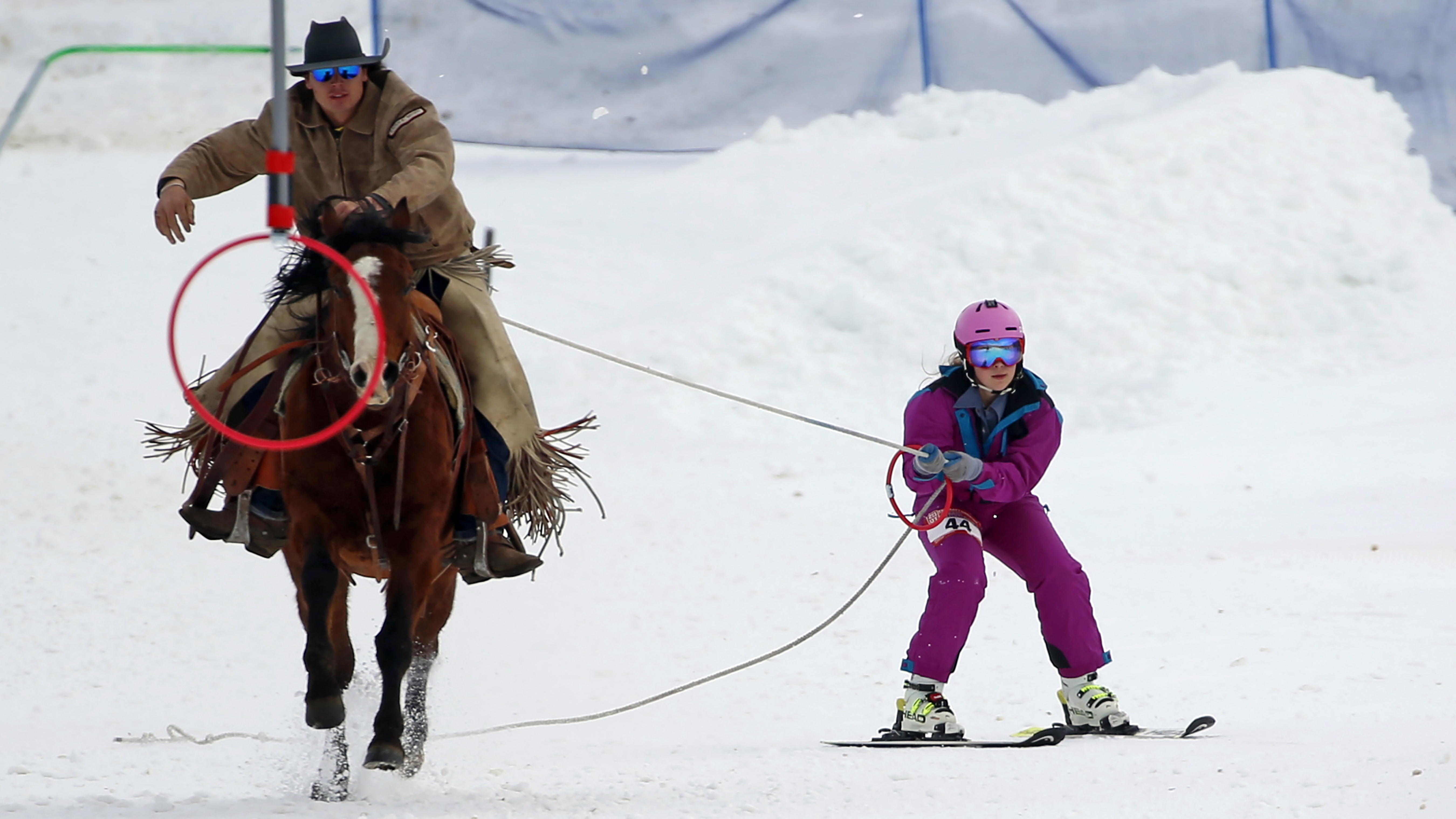 Skijoring Utah