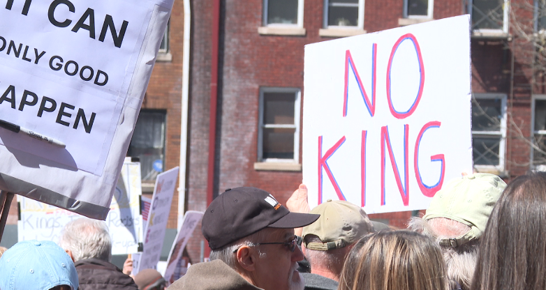 No King's protest held in downtown Lexington