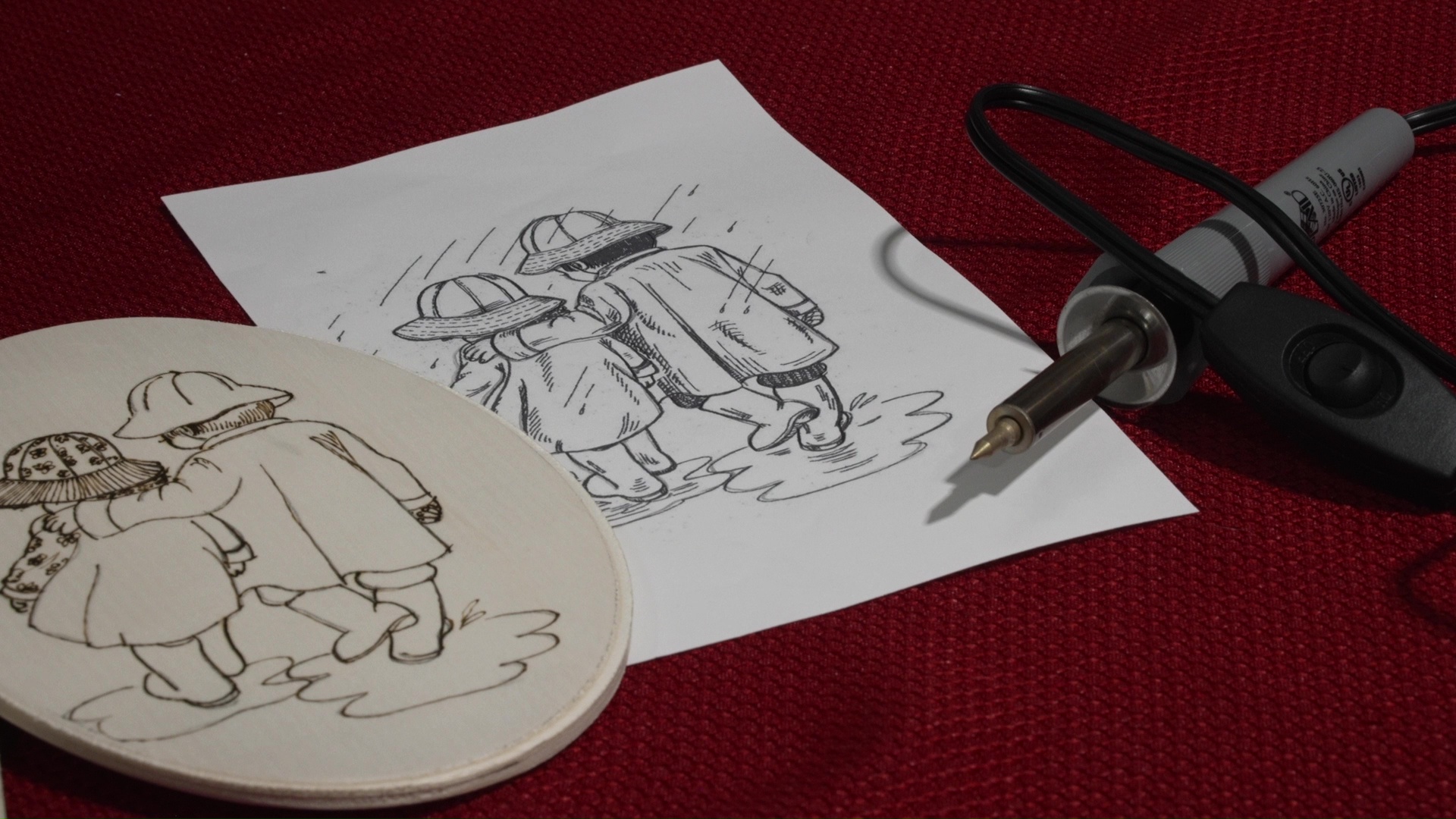 Pyrography workshop