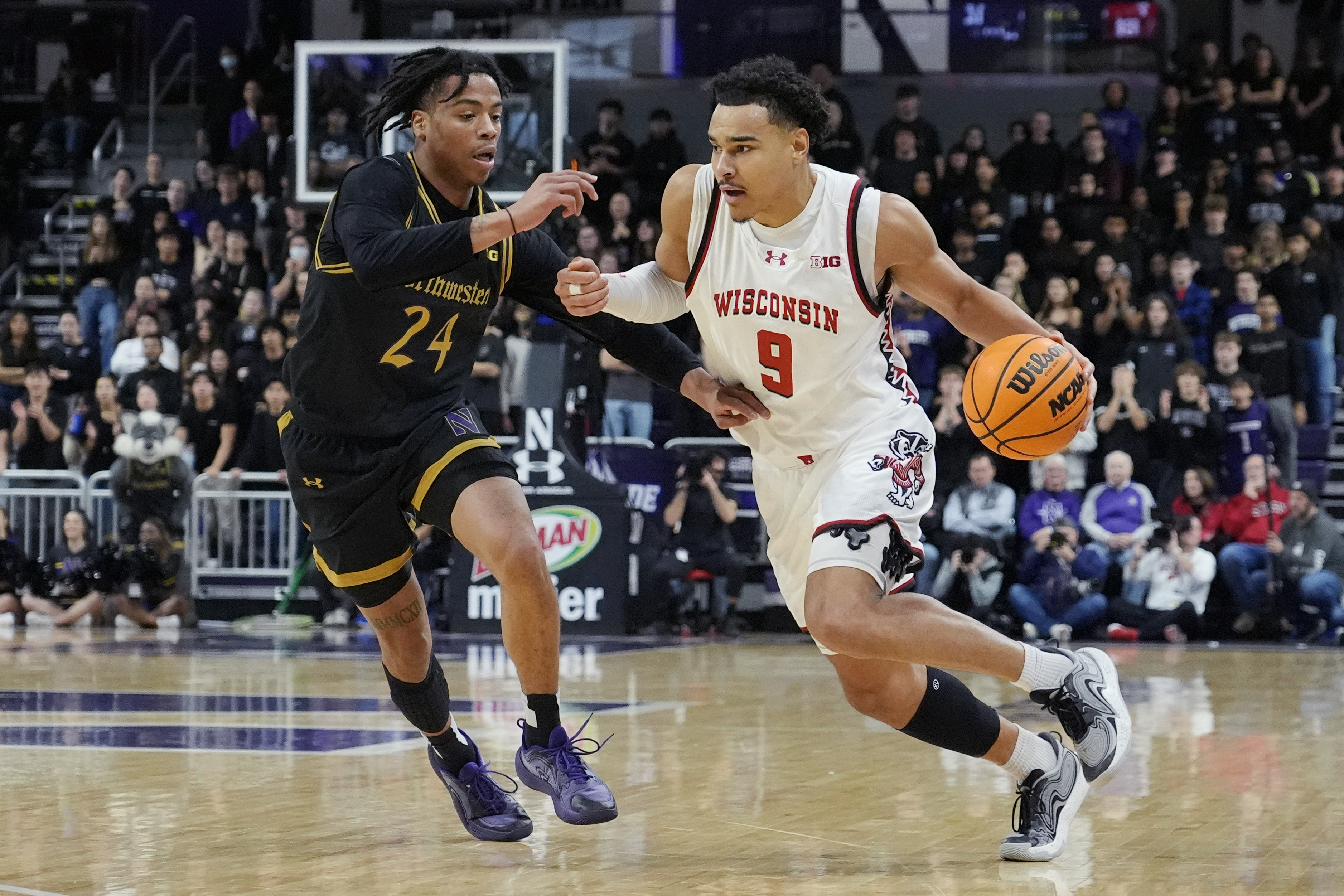 Wisconsin Northwestern Basketball