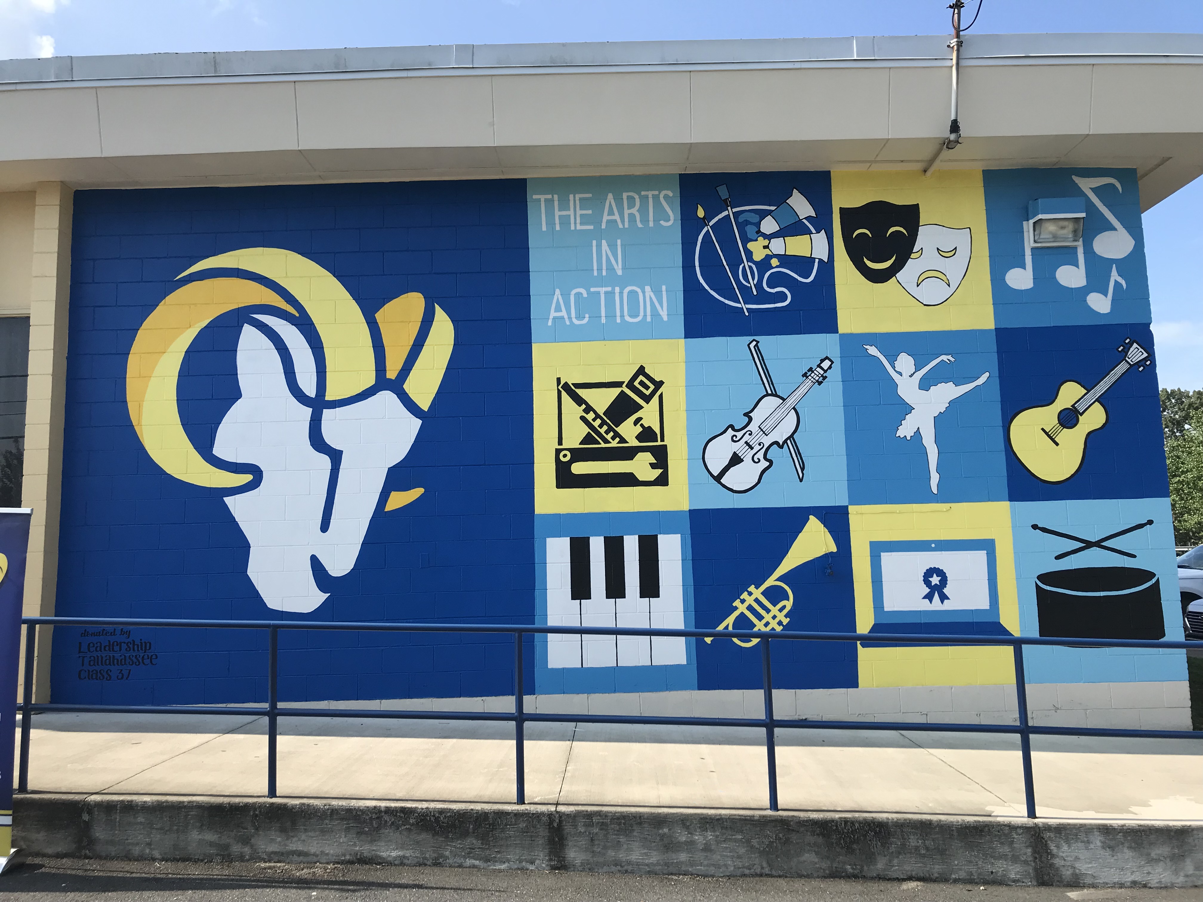 Raa Middle School unveils mural