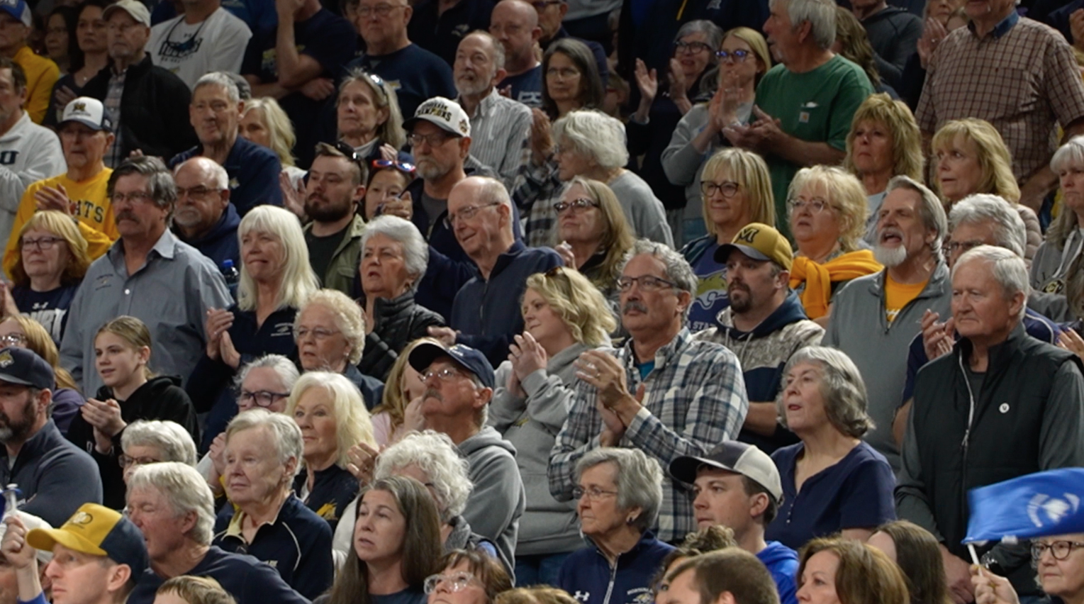 Bozeman crowd in Montana State's second round WNIT matchup