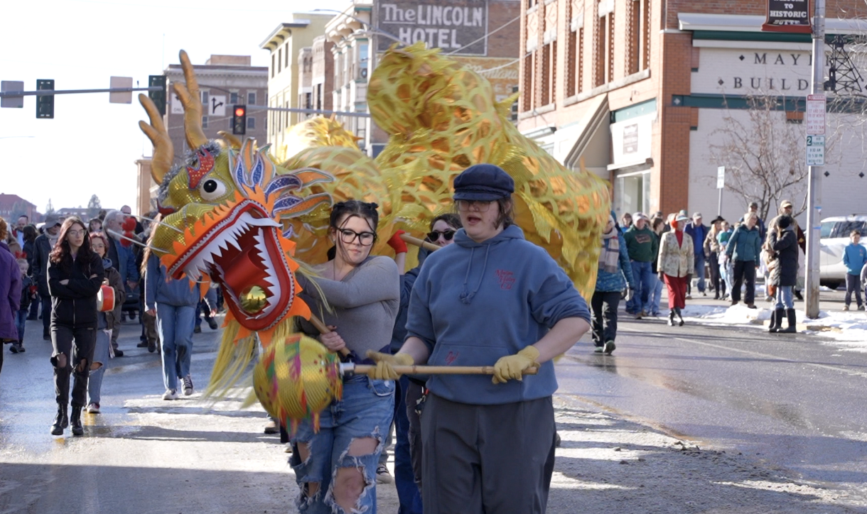 Annual Chinese New Year Parade in Uptown Butte 