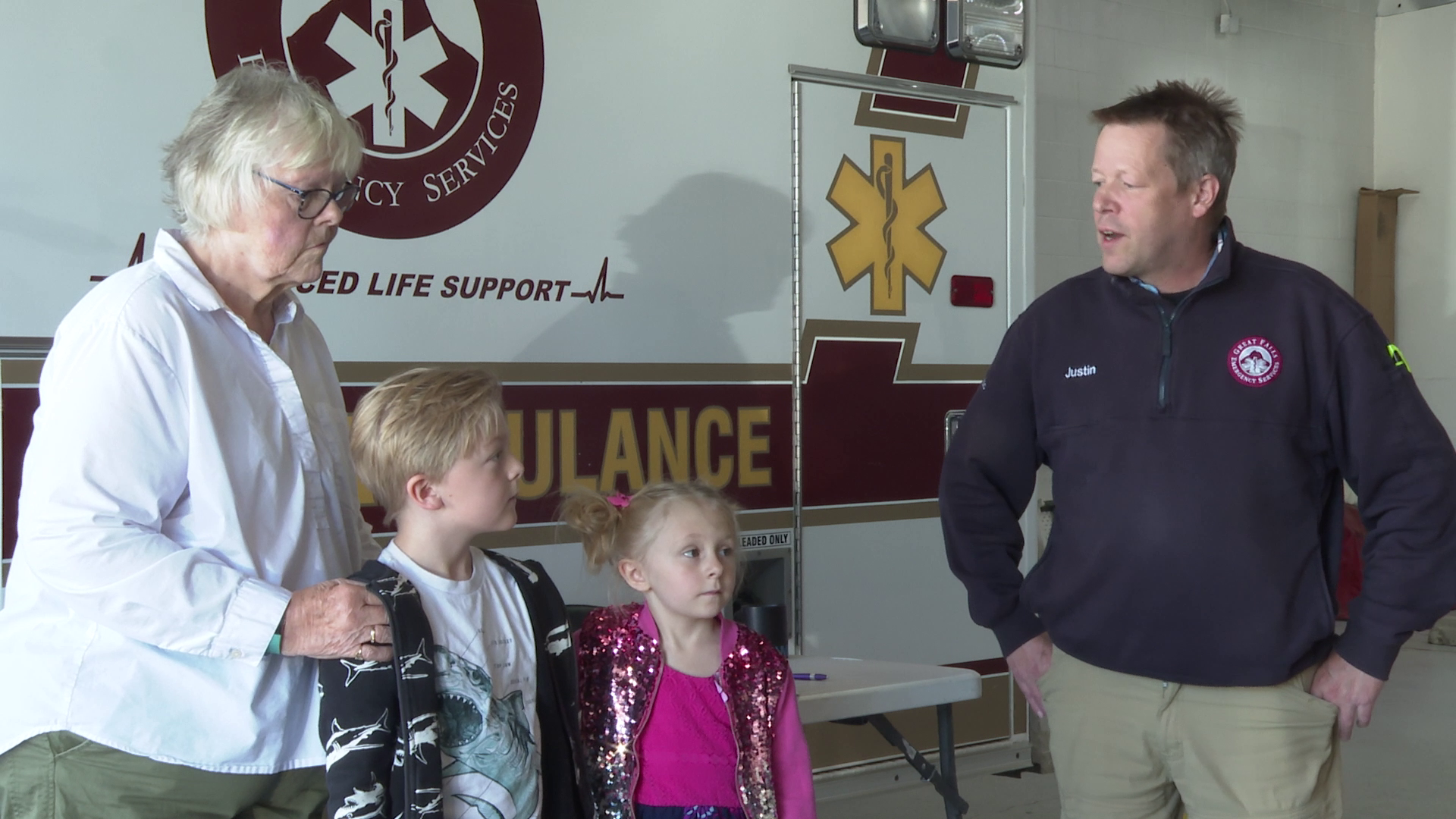 Two children honored for helping save the life of their great-grandmother