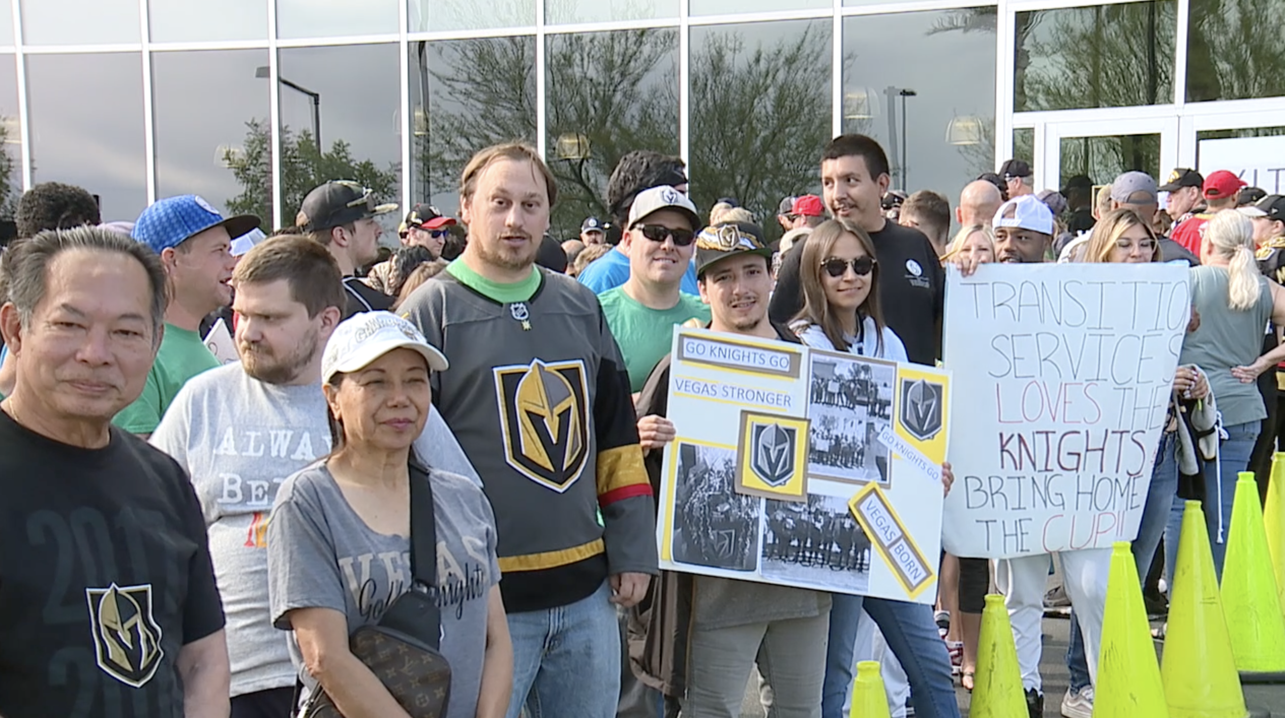 VGK fans gather in Summerlin ahead of the Stanley Cup Final Game 5